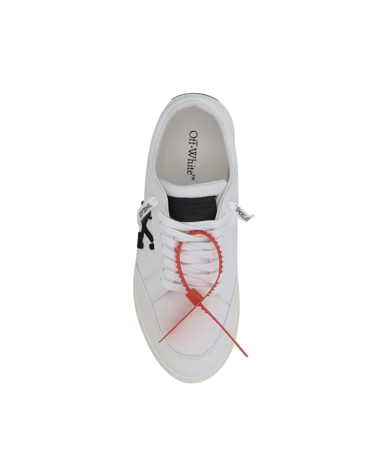 Off-White New Low Vulcanized Sneakers - WHITE-BLACK