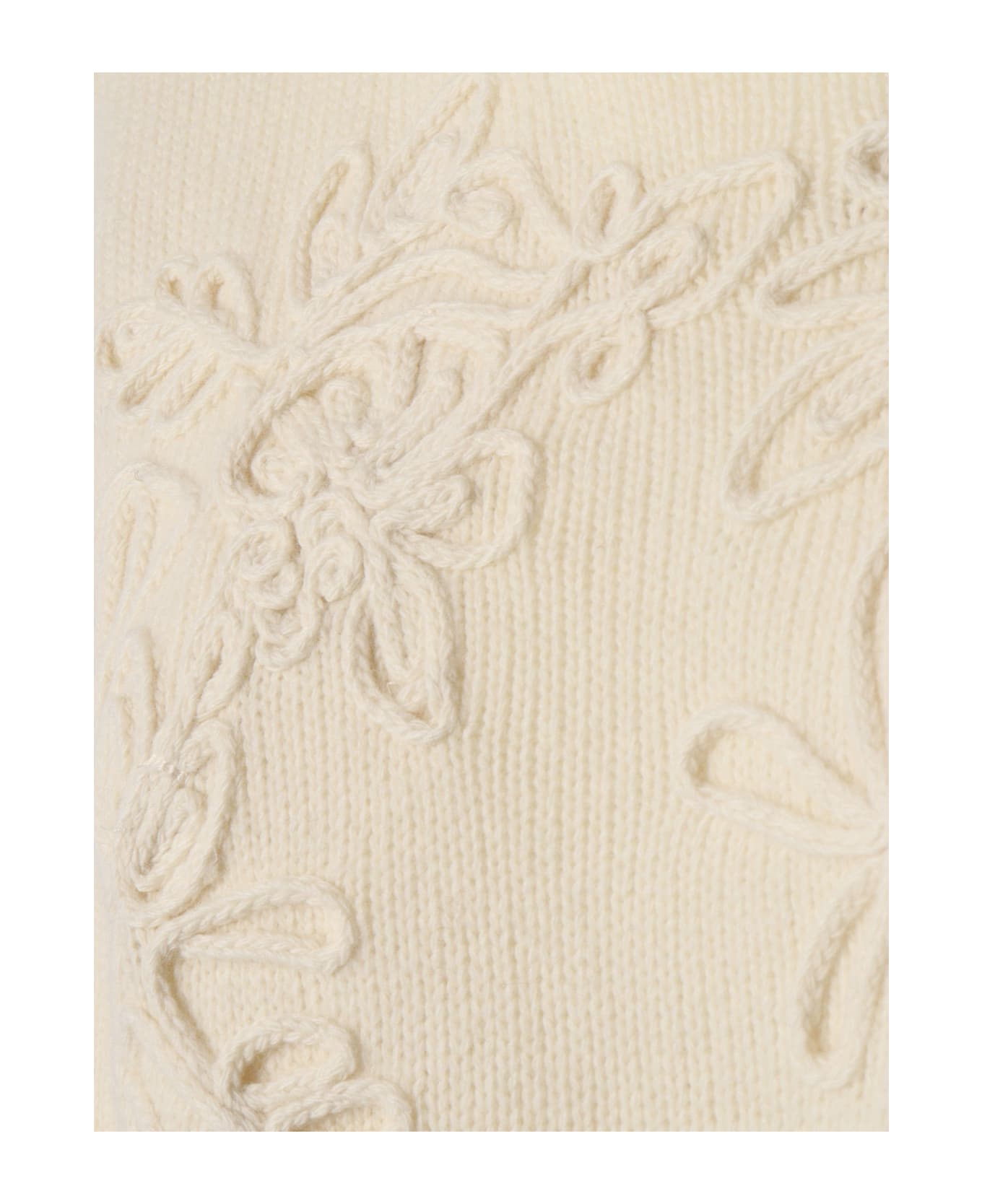 Ermanno Ermanno Scervino High Neck Sweater - BEIGE