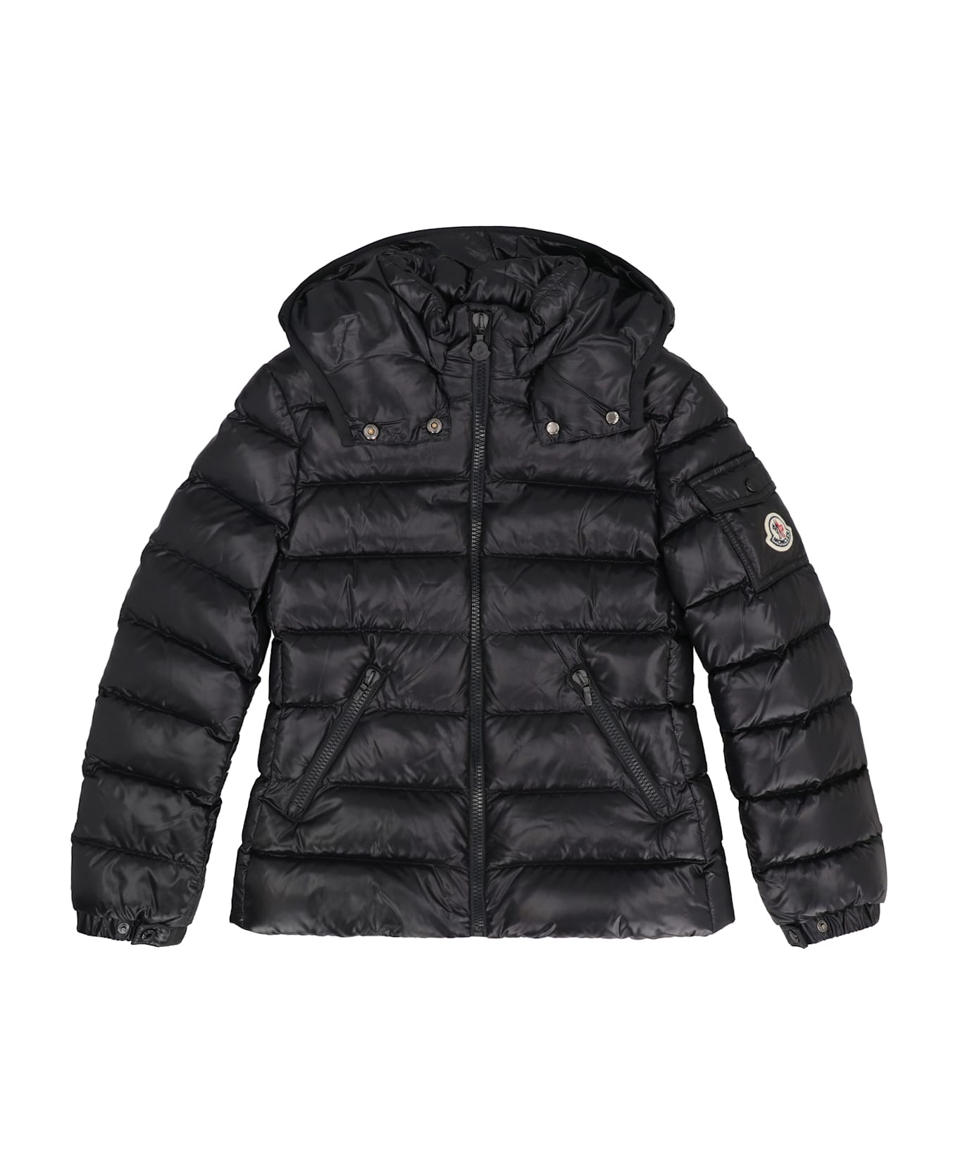 Moncler Bady Hooded Down Jacket - black