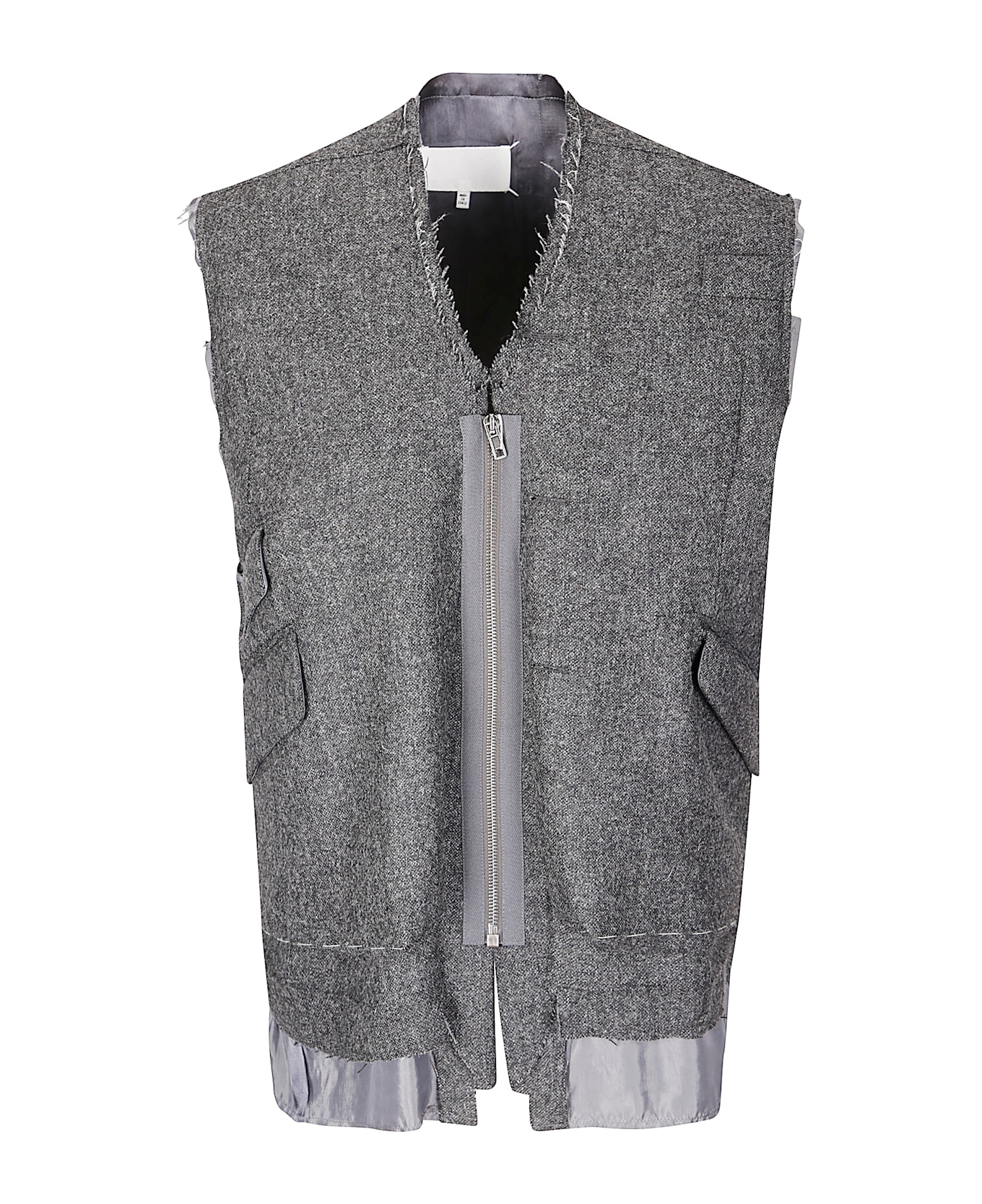 Maison Margiela Gilet - Dark Grey Melange