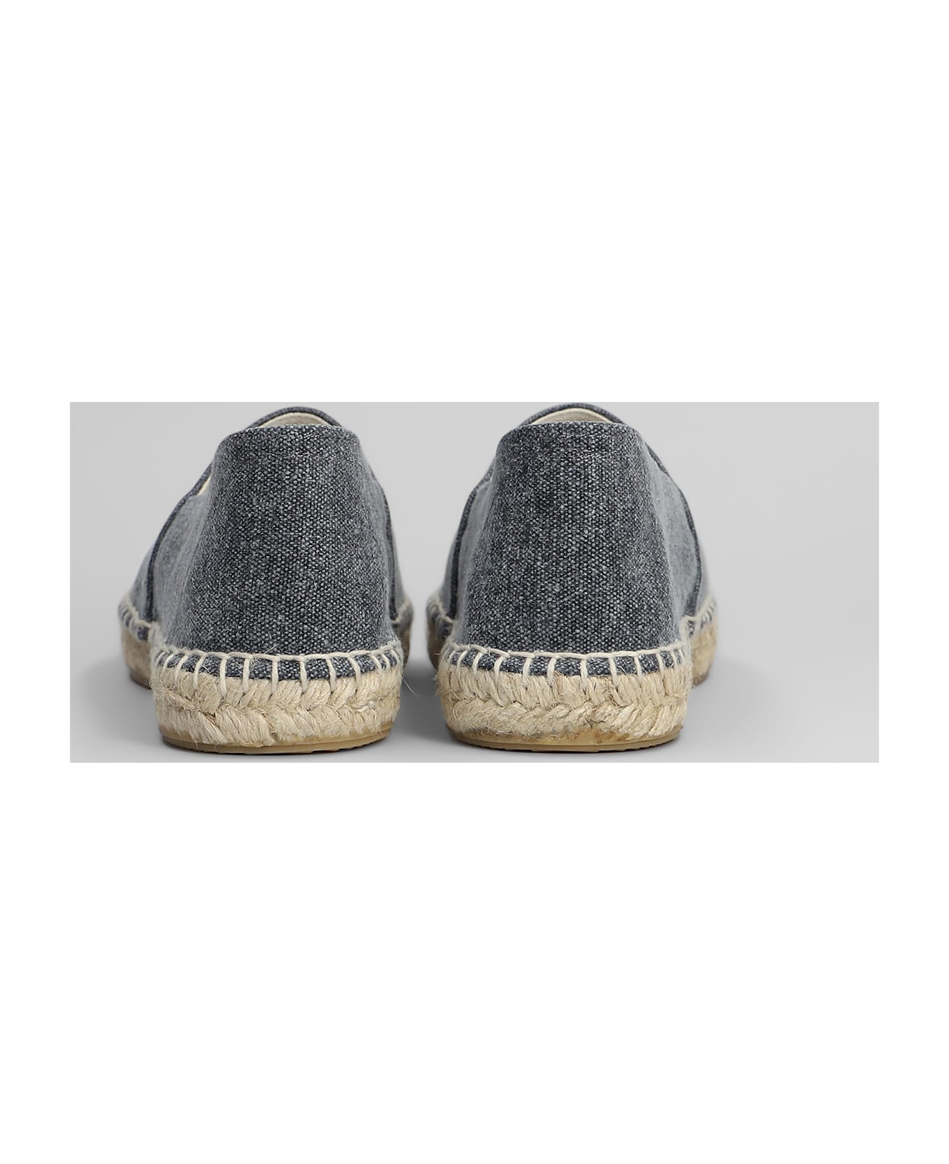 Isabel Marant Canae Espadrilles In Black Cotton - black