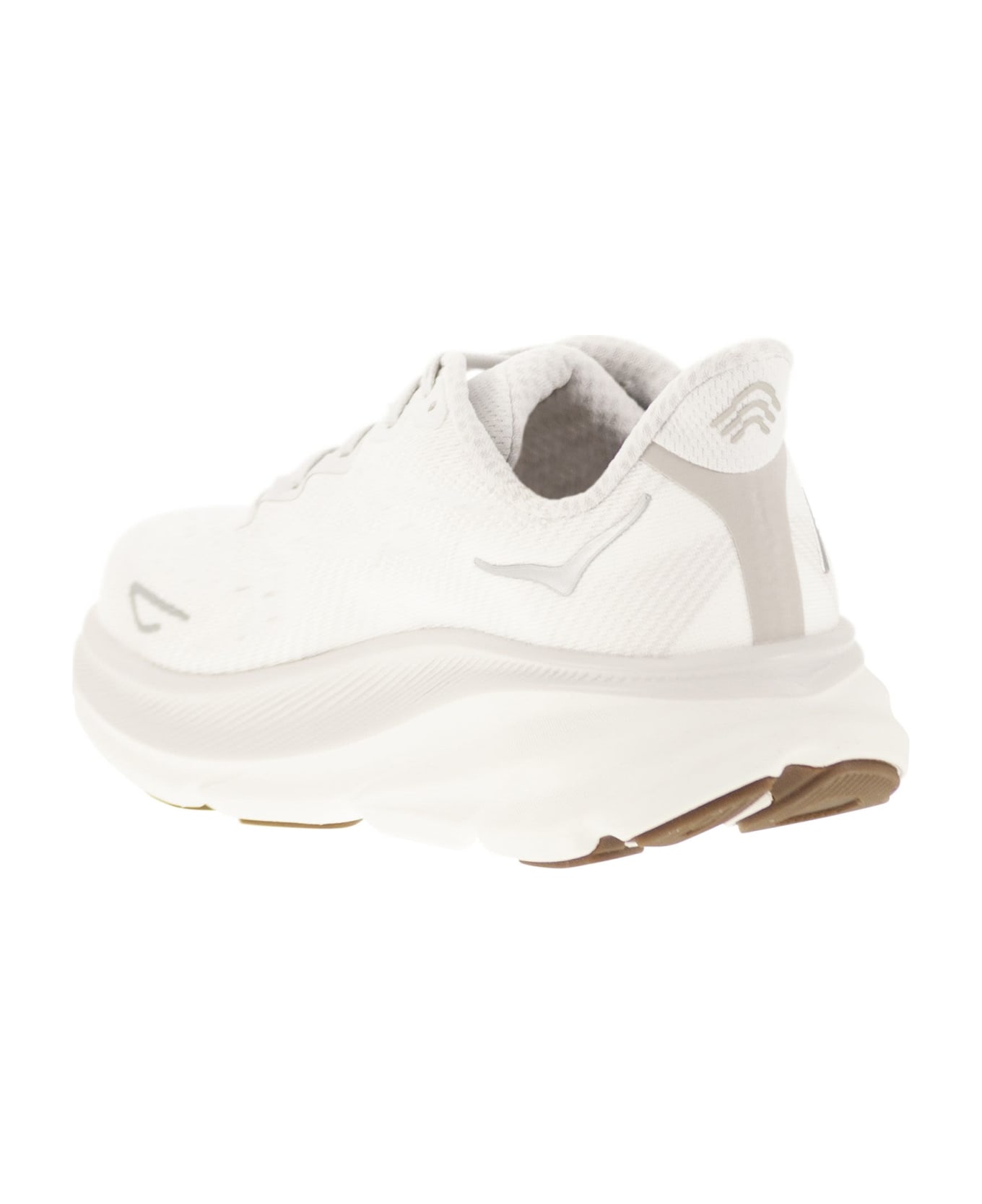 Hoka Clifton 9 - Breathable Sports Shoe - White