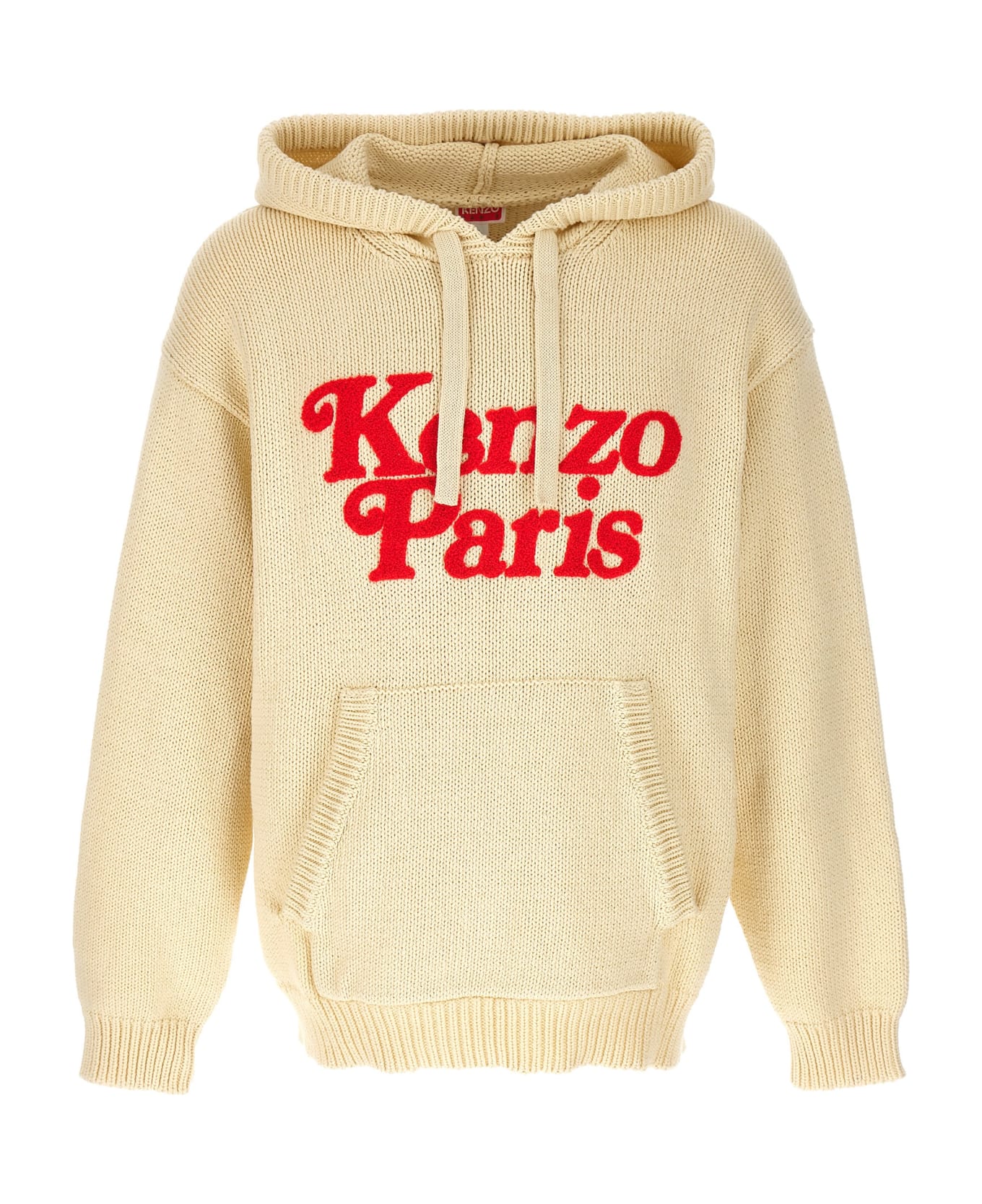 Kenzo 'kenzo By Verdy' Hooded Sweater - Off white
