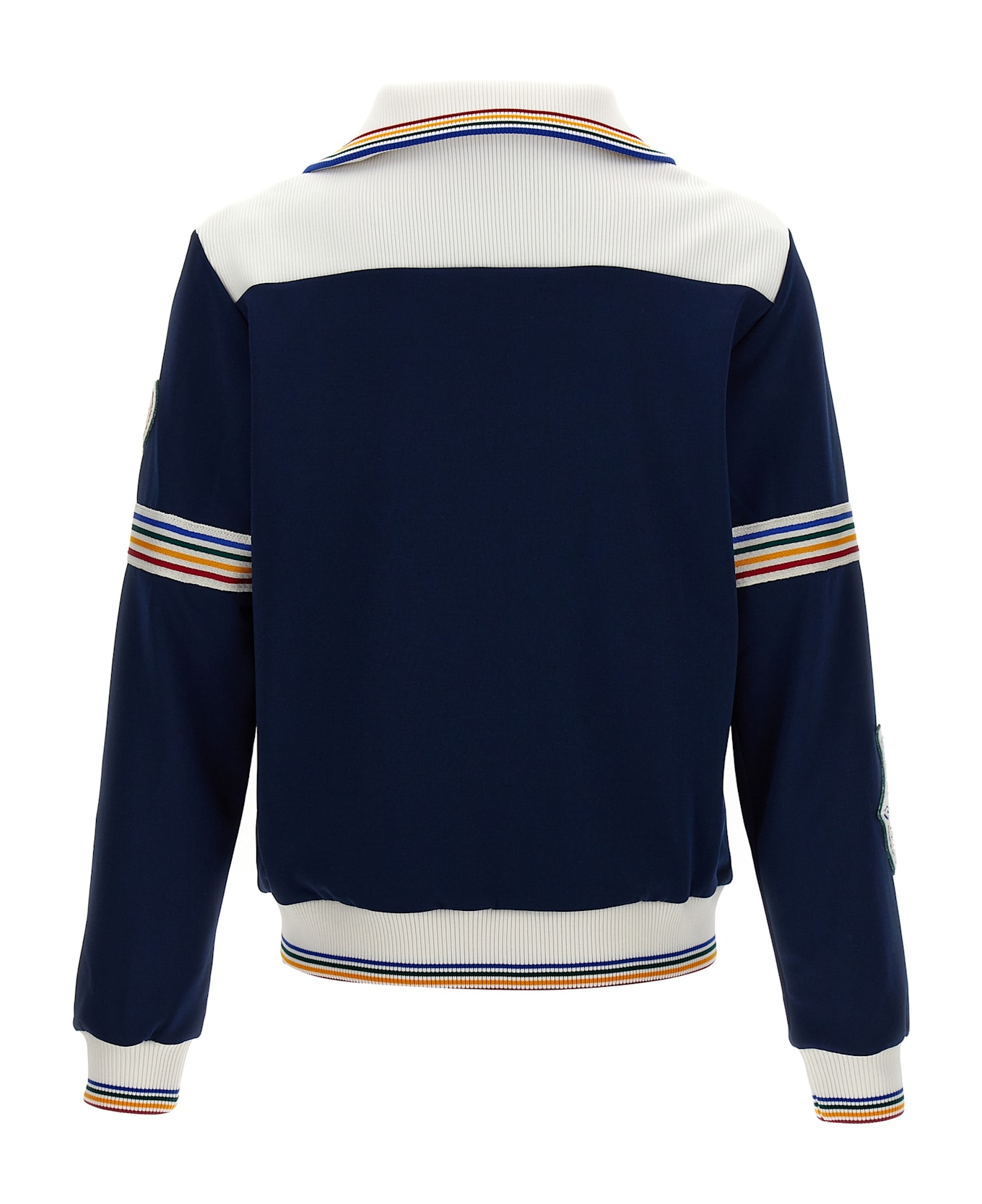 Casablanca 'mens Varsity' Sweatshirt - Blu