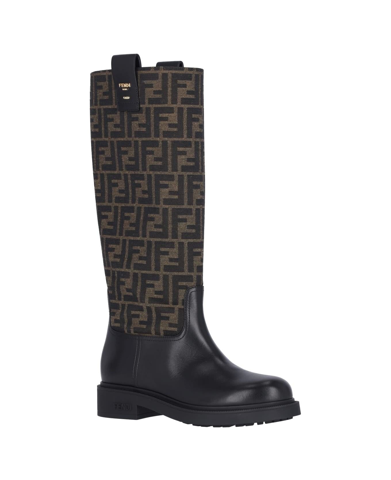 Fendi 'filo' Boots - Black