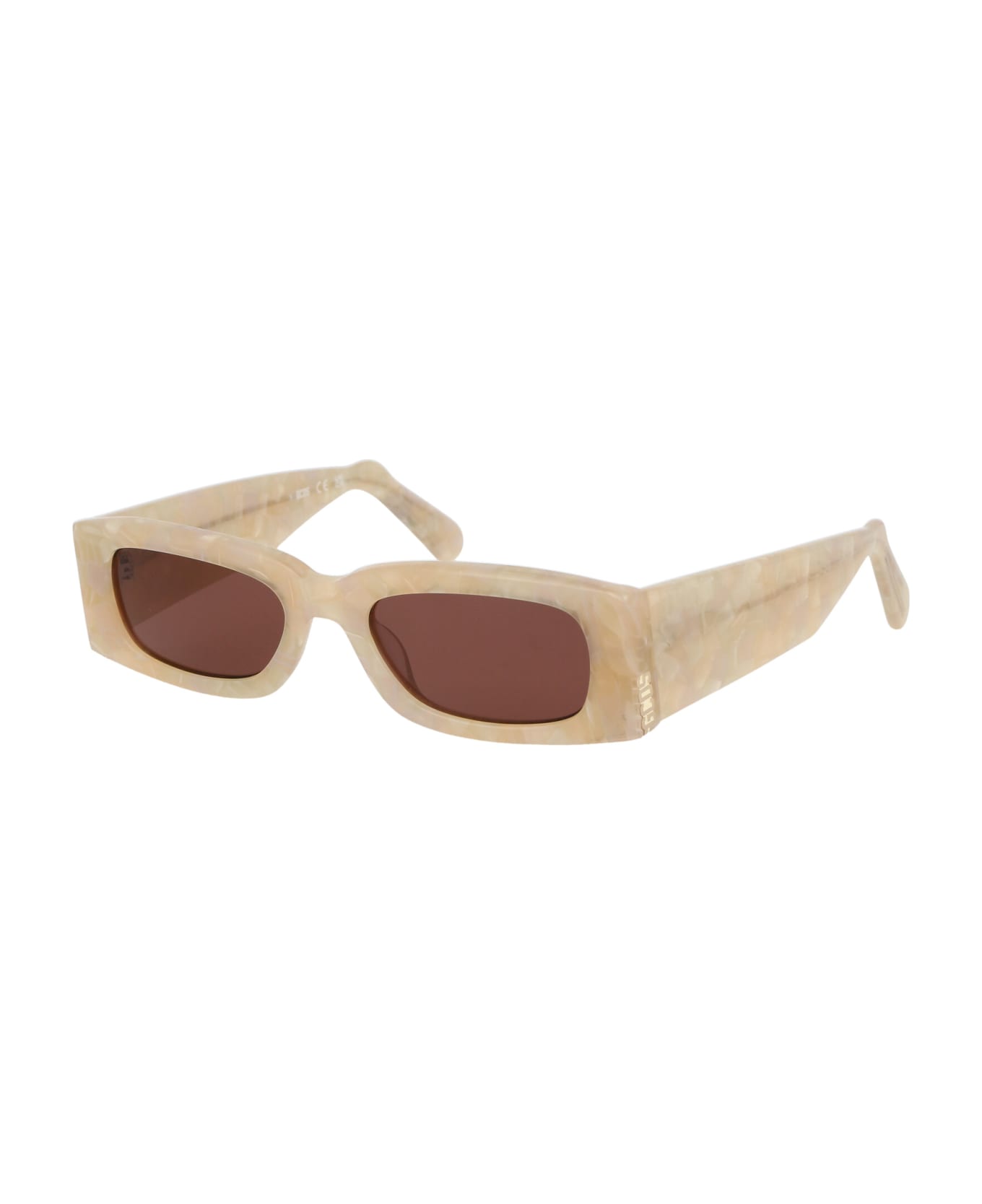 GCDS Gd0020 Sunglasses - 25S Avorio/Bordeaux