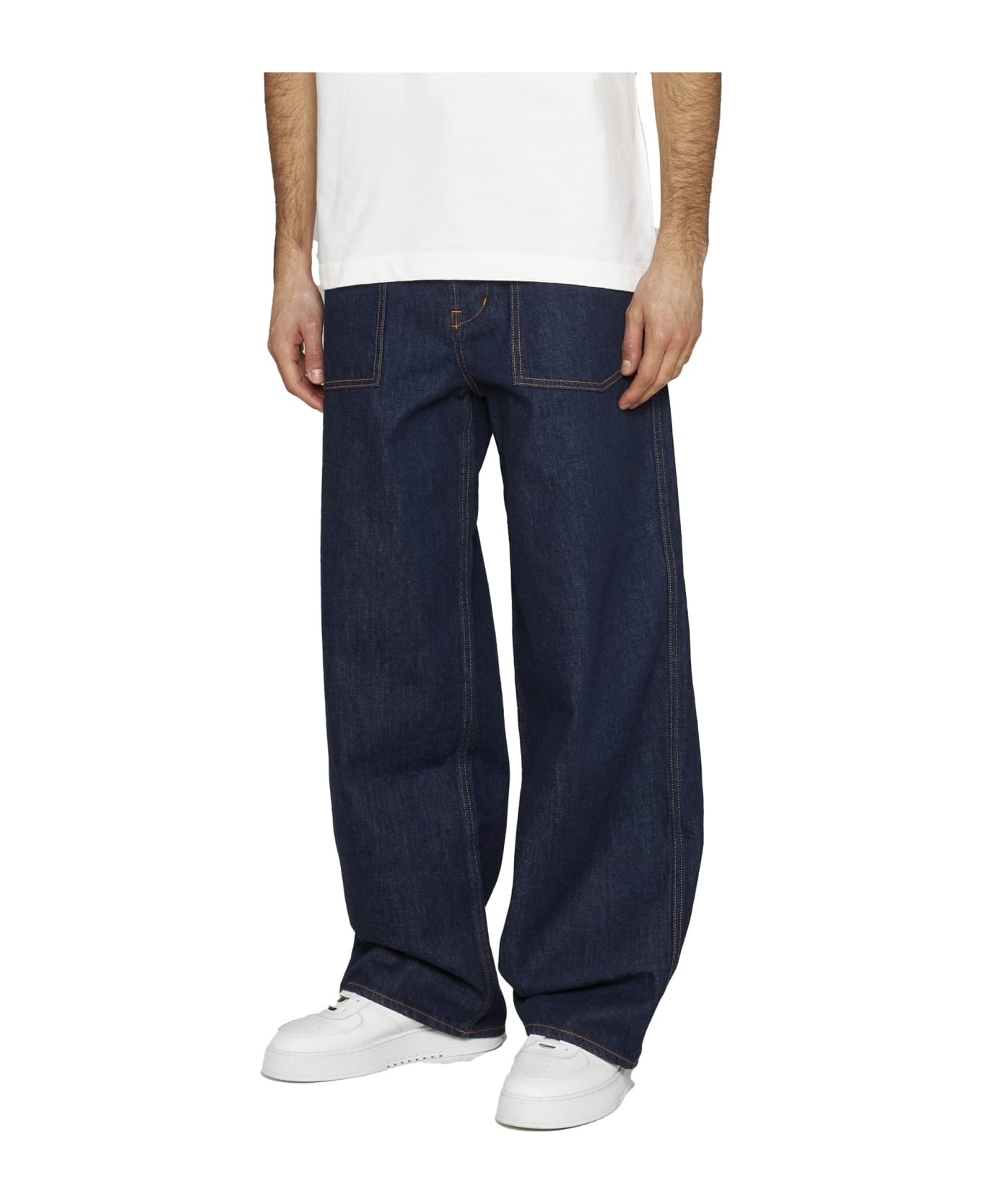 Kenzo Loose Fit Jeans - Rinse blue