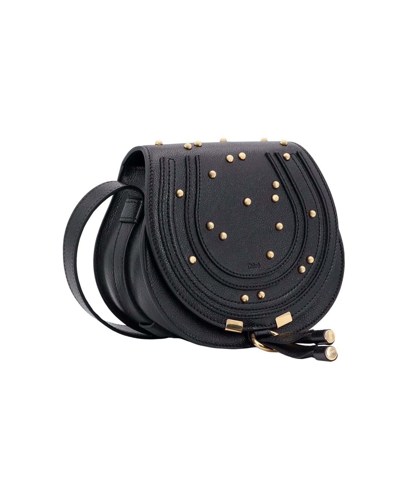 Chloé Small Marcie Saddle Bag - Black