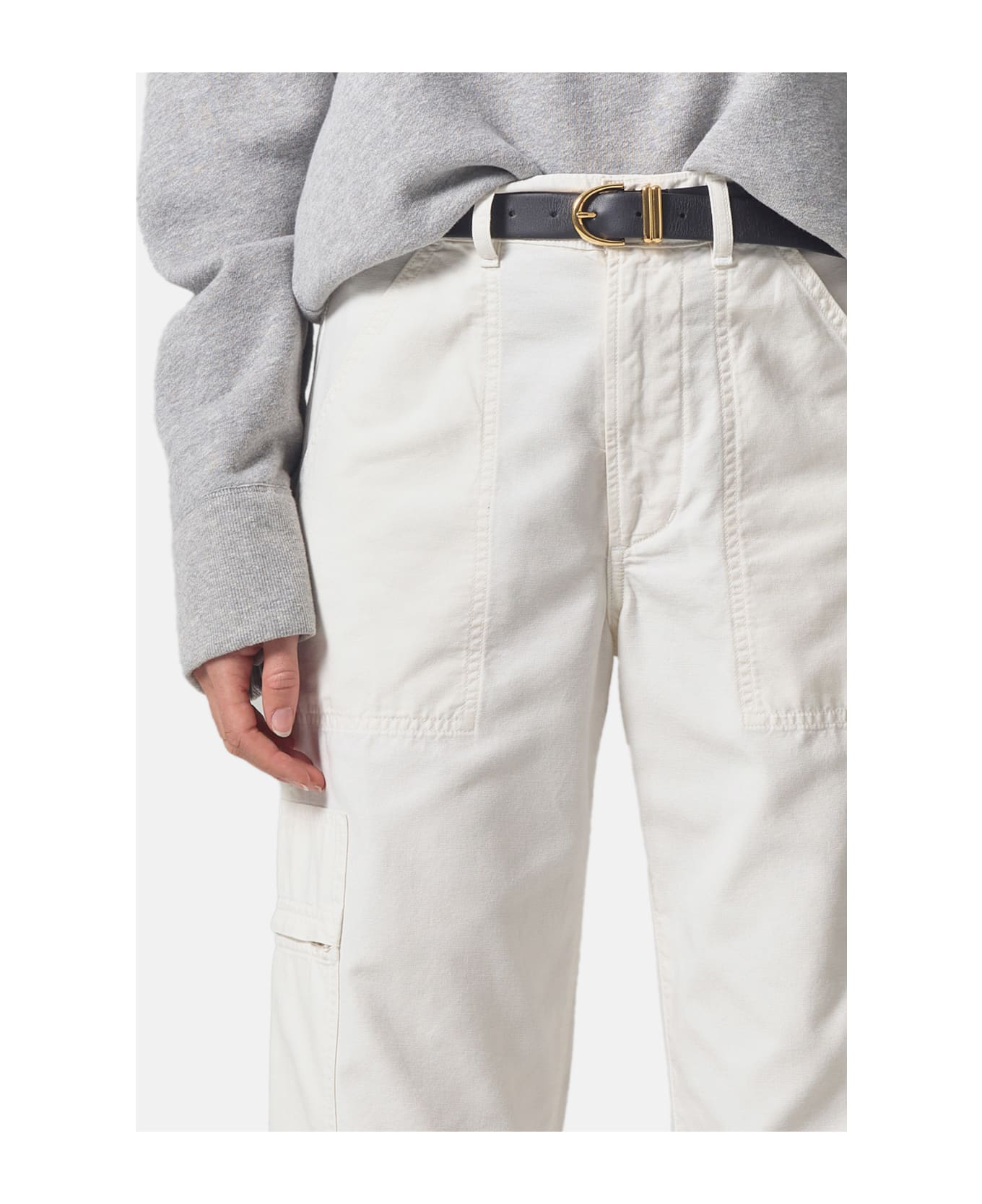 Citizens of Humanity Marcelle Cargo Pants - White ジャンプスーツ