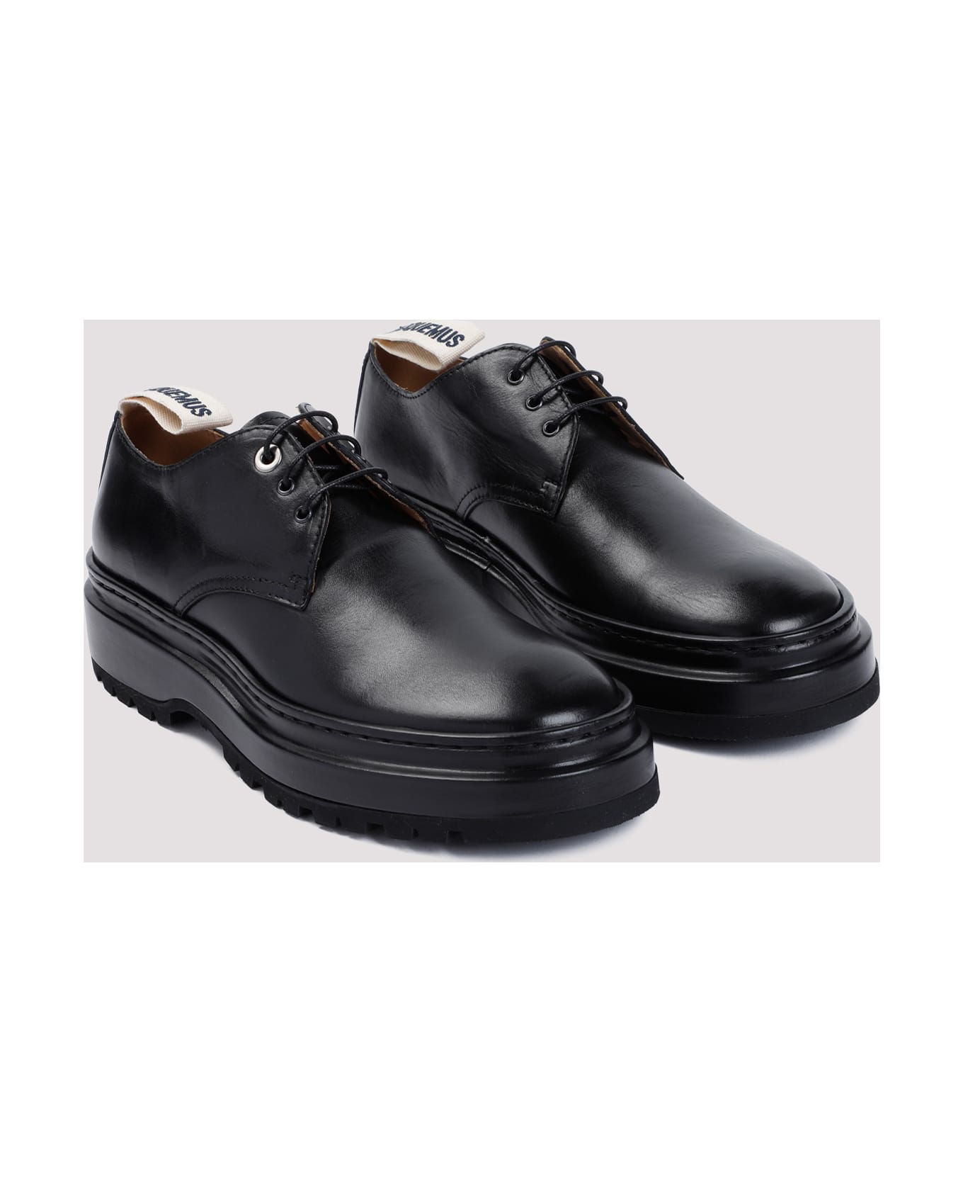 Jacquemus Les Derbies Pavane Derbies - Black