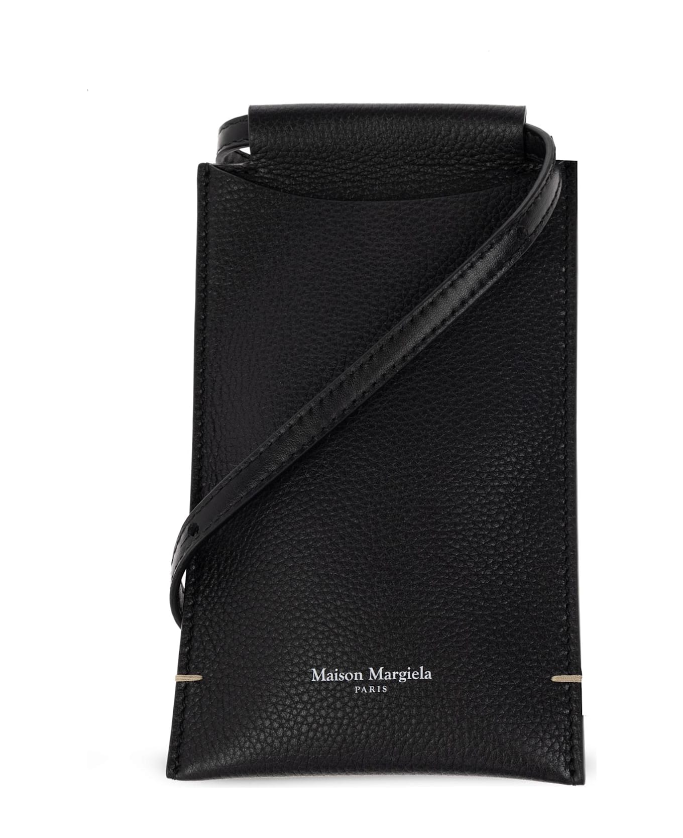 Maison Margiela Smartphone Holder Logo - Black  