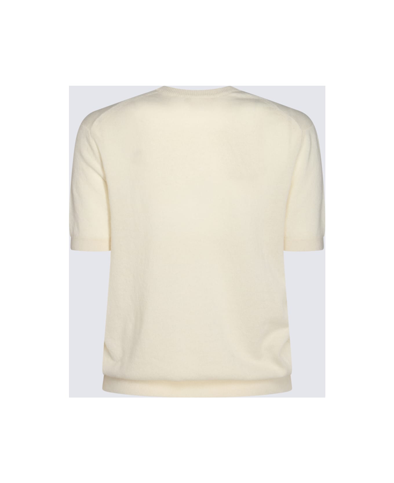 Khaite Cream Wool Knitwear - White