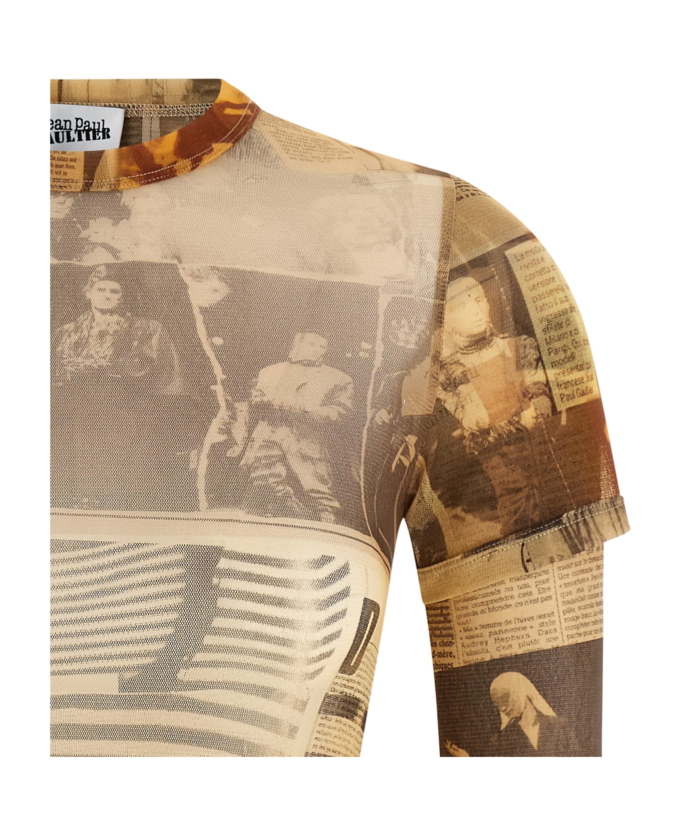 Jean Paul Gaultier 'the Journal Double Baby' T-shirt - Multicolor
