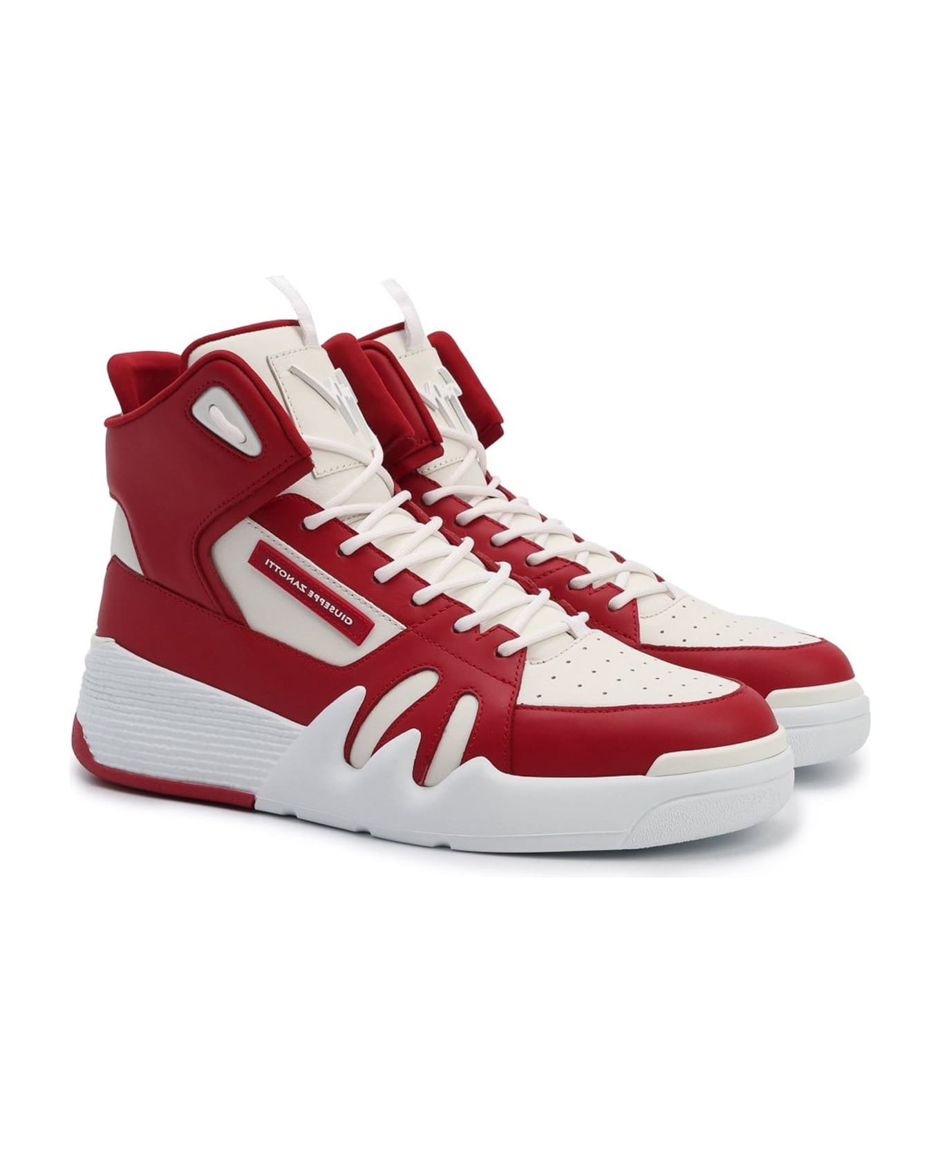 Giuseppe Zanotti Talon High-top Sneakers - Red