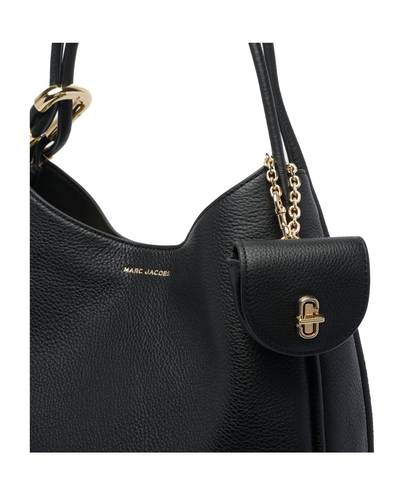 Marc Jacobs The Large Dual Hobo Bag - Black
