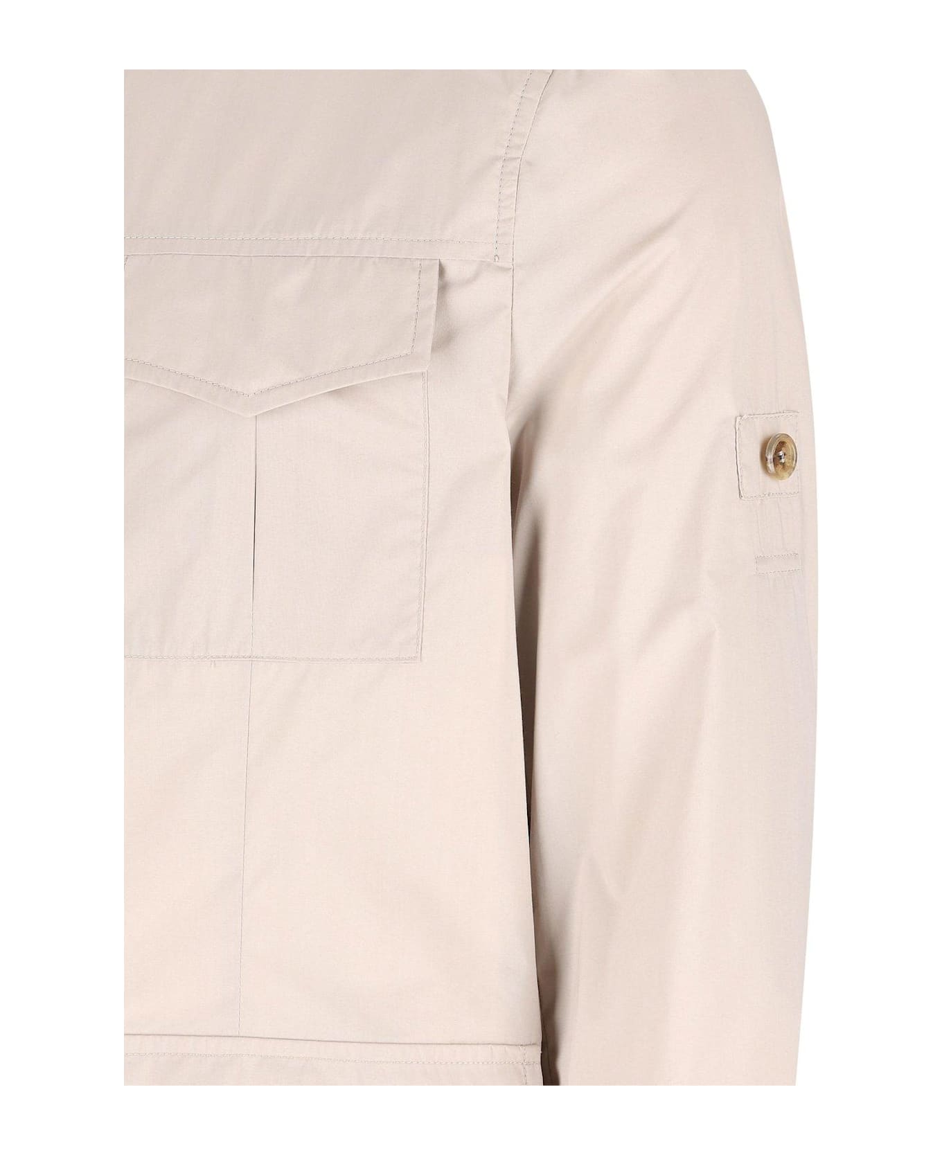 Brunello Cucinelli Multi-pocket Buttoned Jacket - BEIGE FREDDO