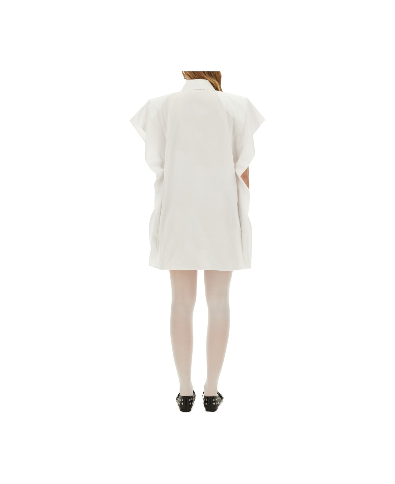 Stella McCartney Poplin Dress - WHITE