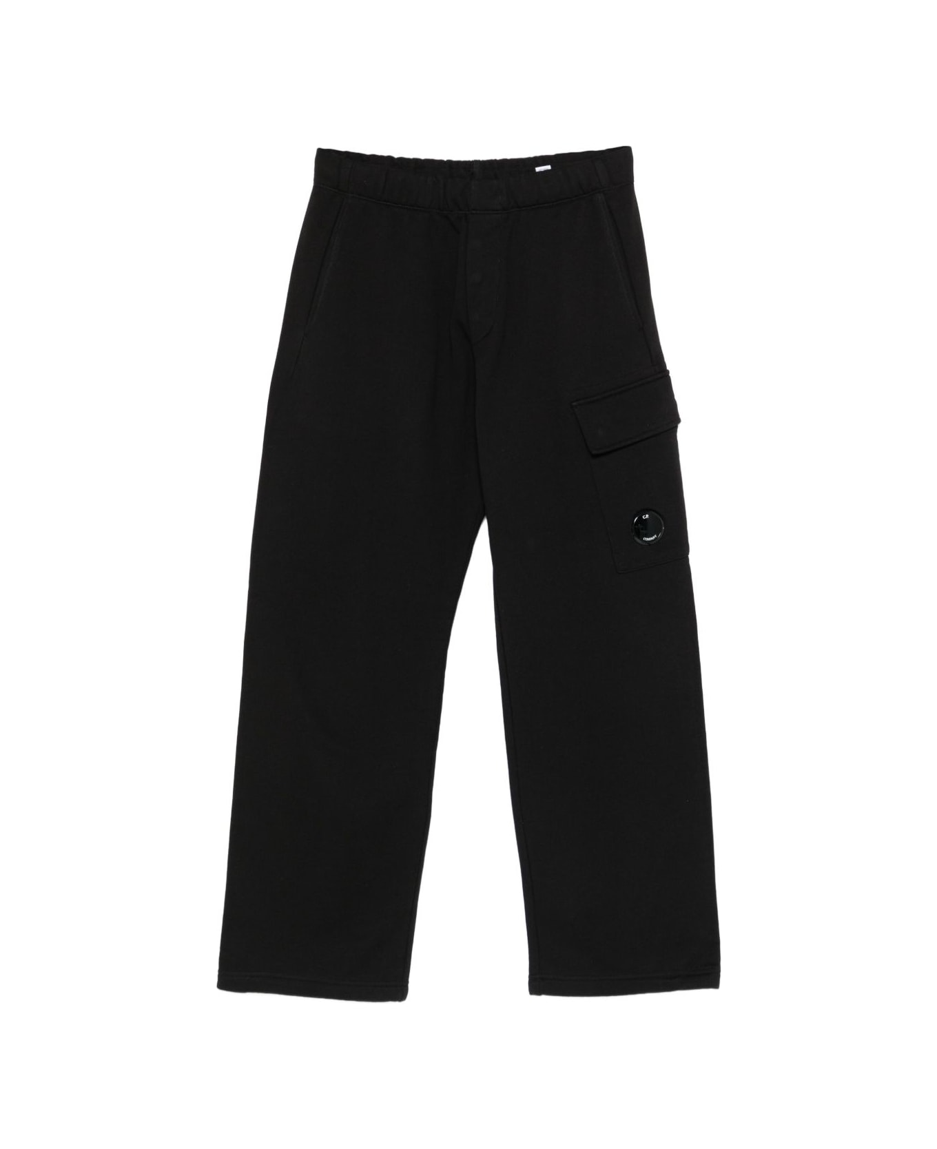C.P. Company Cotton Sweatpants - Black