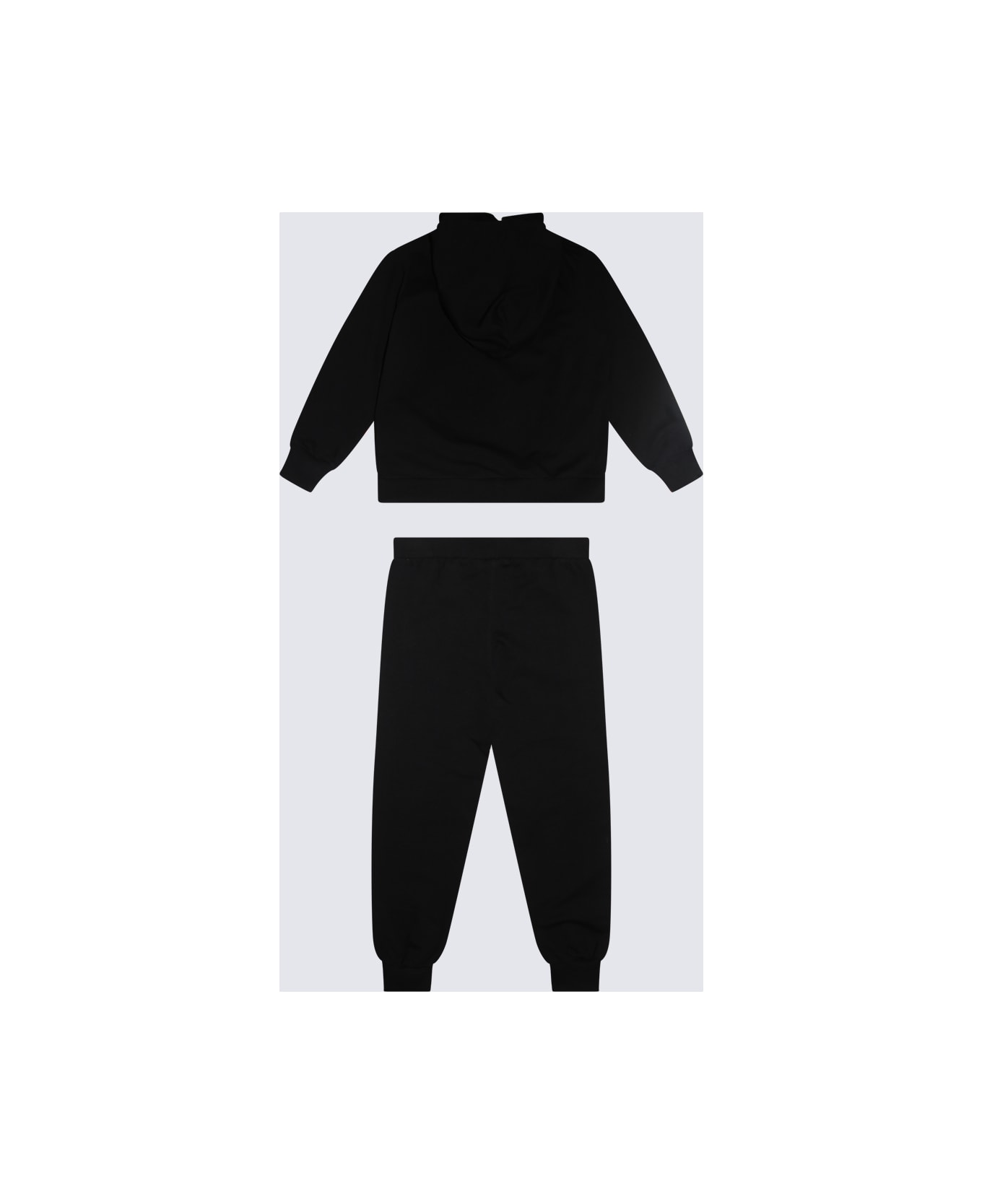 Moschino Black Cotton Jumpsuits - Black ニットウェア＆スウェットシャツ