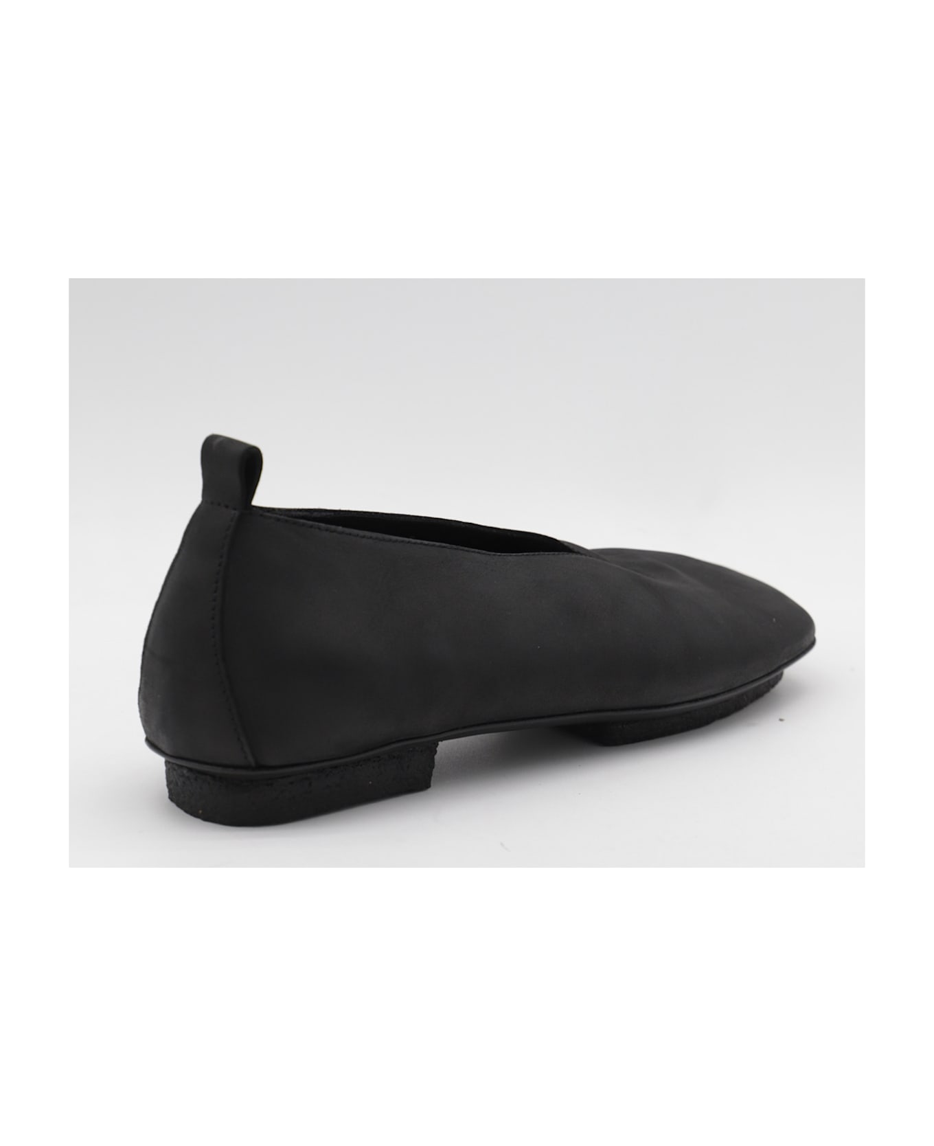 Uma Wang Black Stone Ballet Flats - Black
