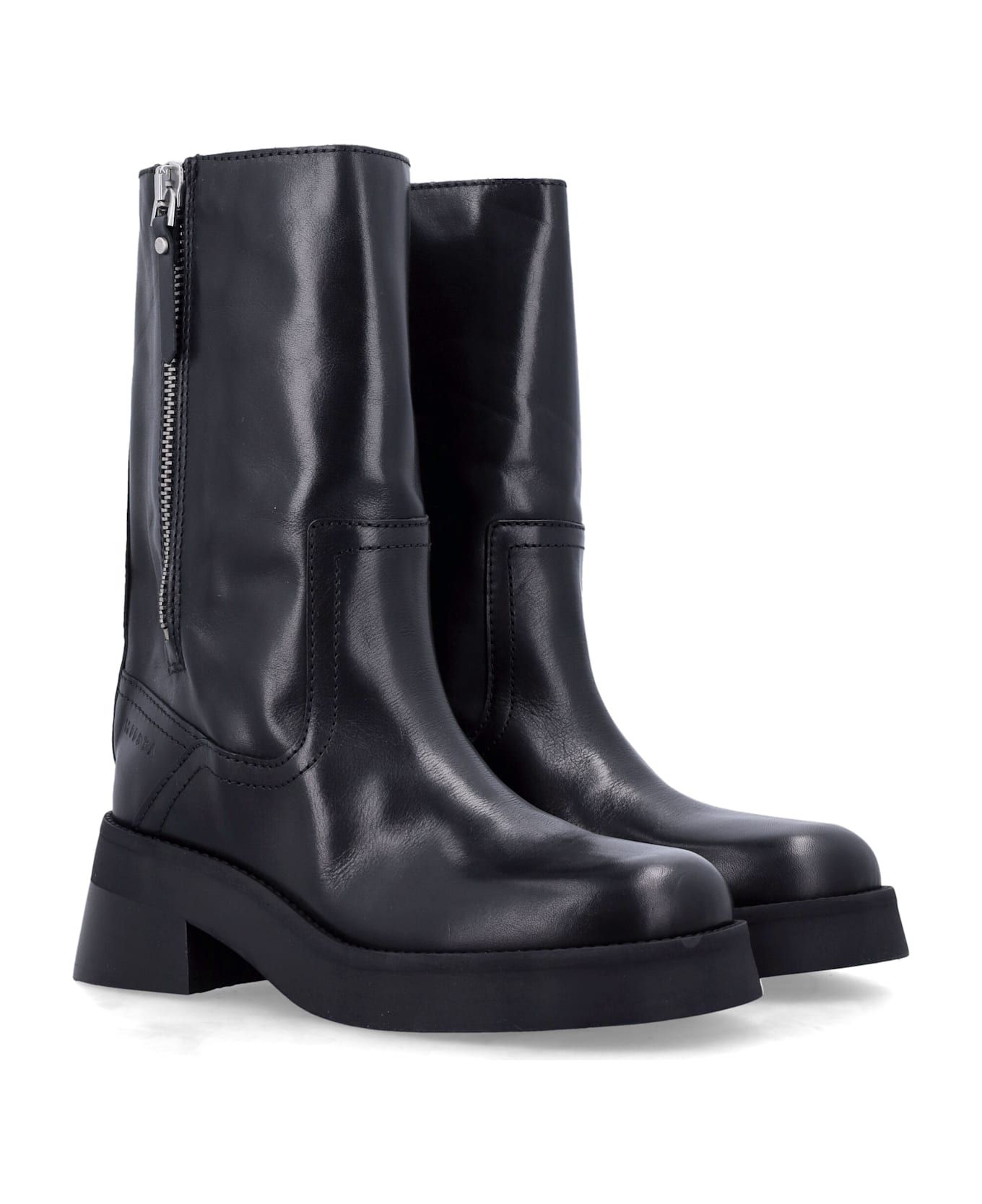 Miista Gunda Ankle Boots - BLACK