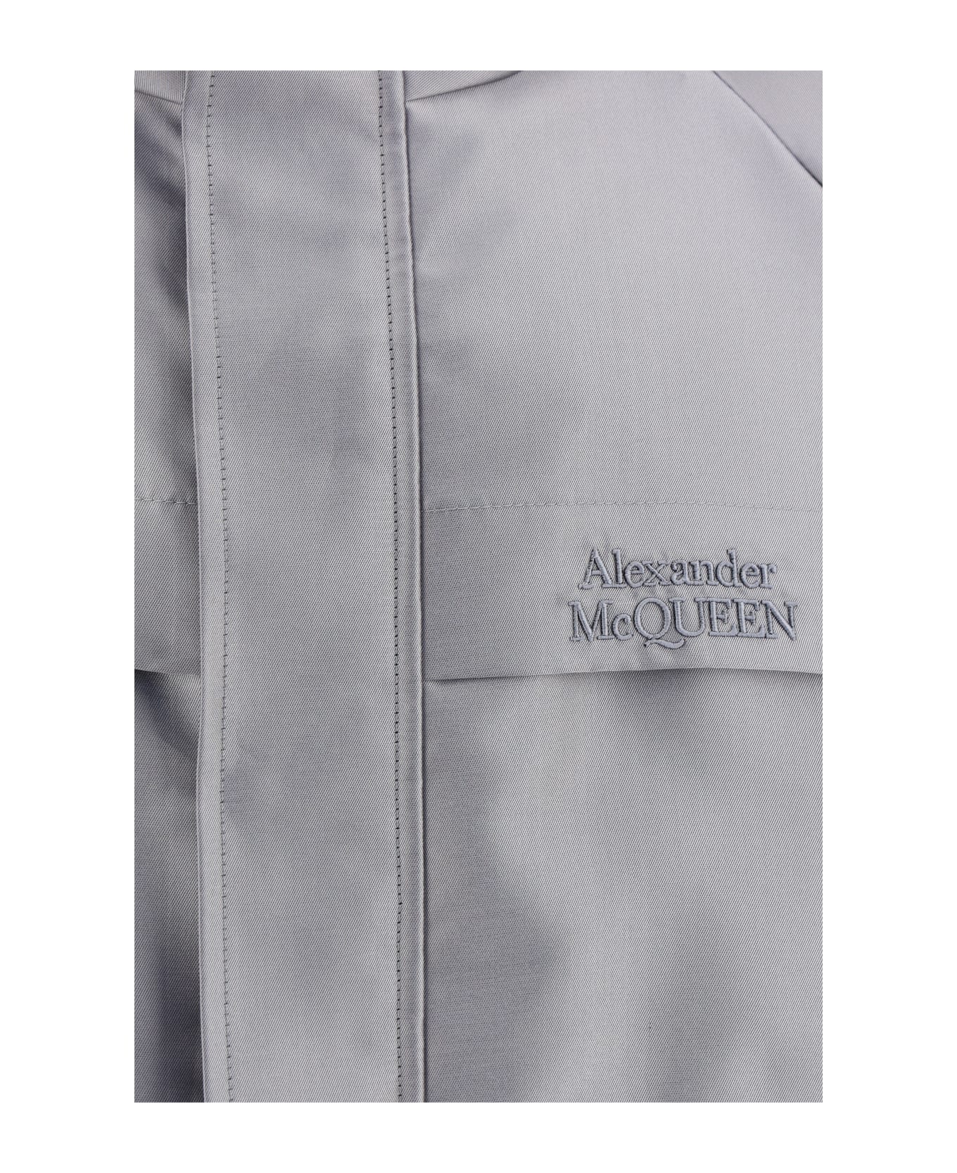 Alexander McQueen Windbreaker Jacket - Steel ジャケット