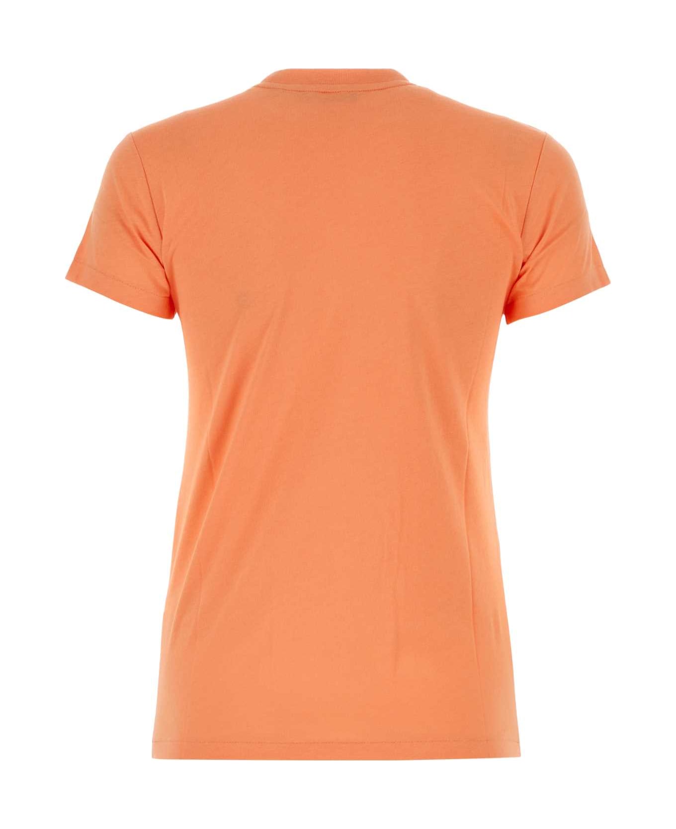 Polo Ralph Lauren Orange Cotton T-shirt - PEACHTREE