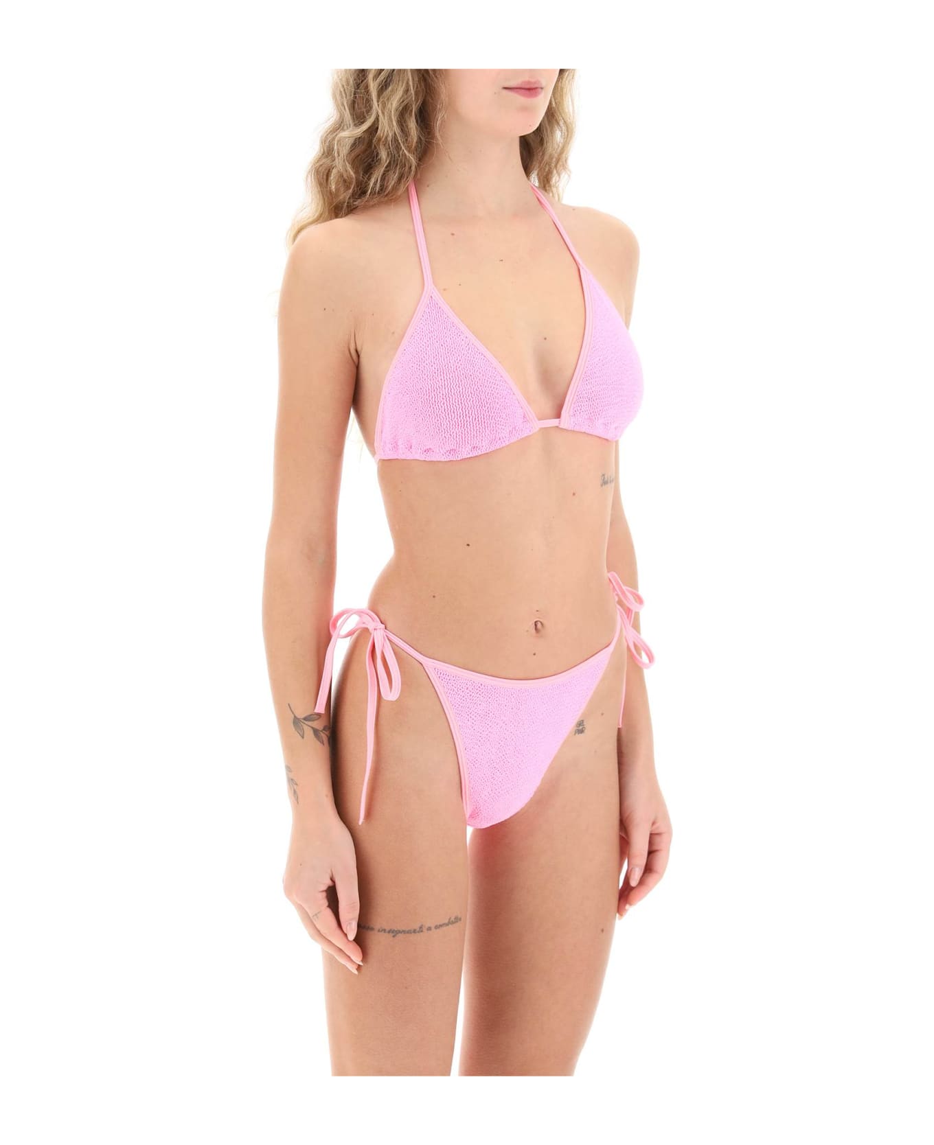 Hunza G Gina Bikini Set - BUBBLEGUM (Pink)