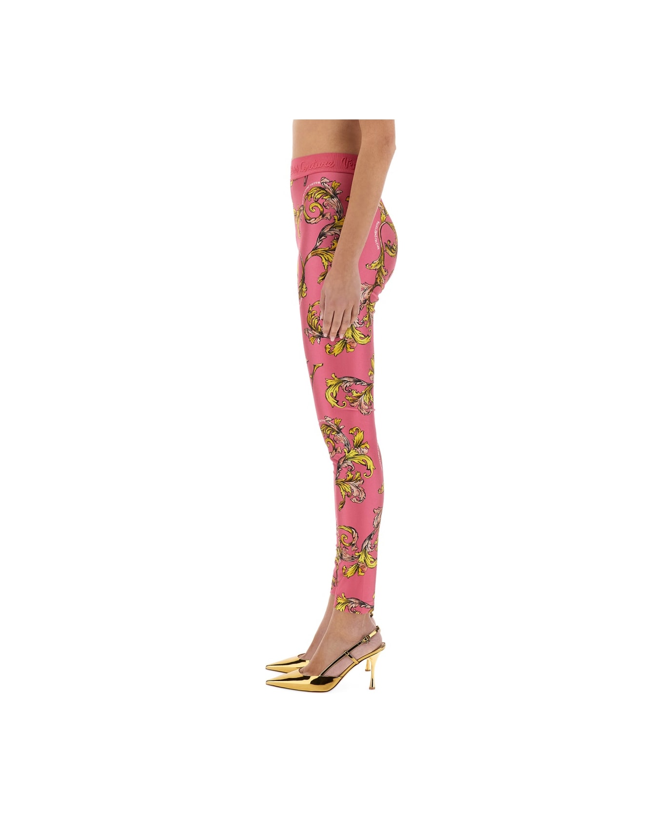Versace Jeans Couture Leggings - PINK
