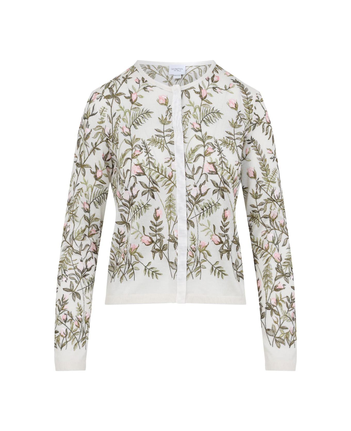 Giambattista Valli Cashmere And Silk Cardigan - Ivory