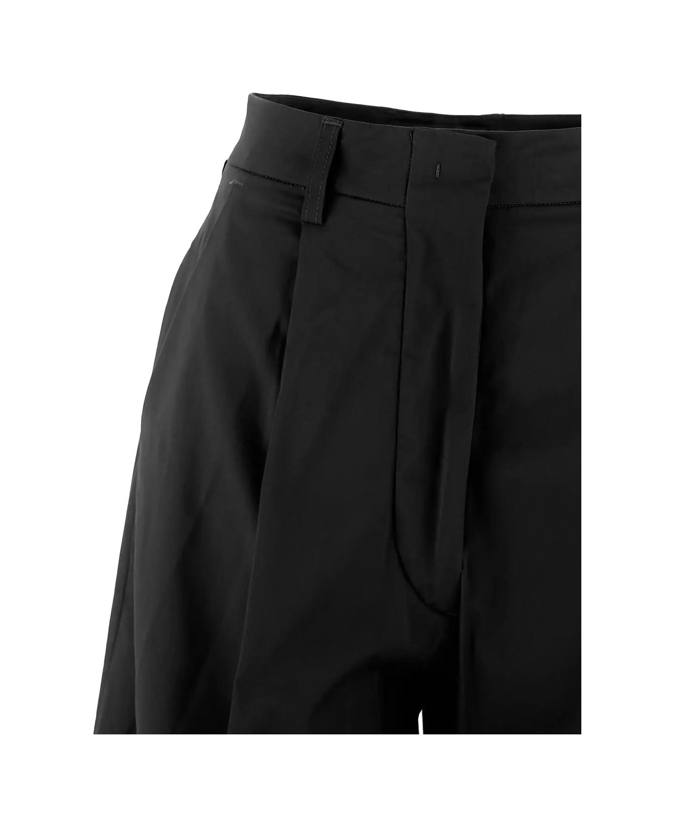 TheLatest Chino Sport Pleat - Black