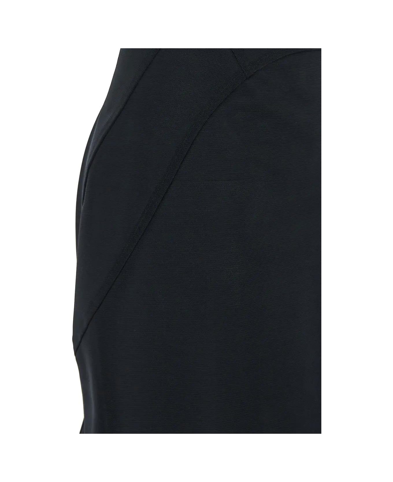 Alaia Mermaid Skirt - Black