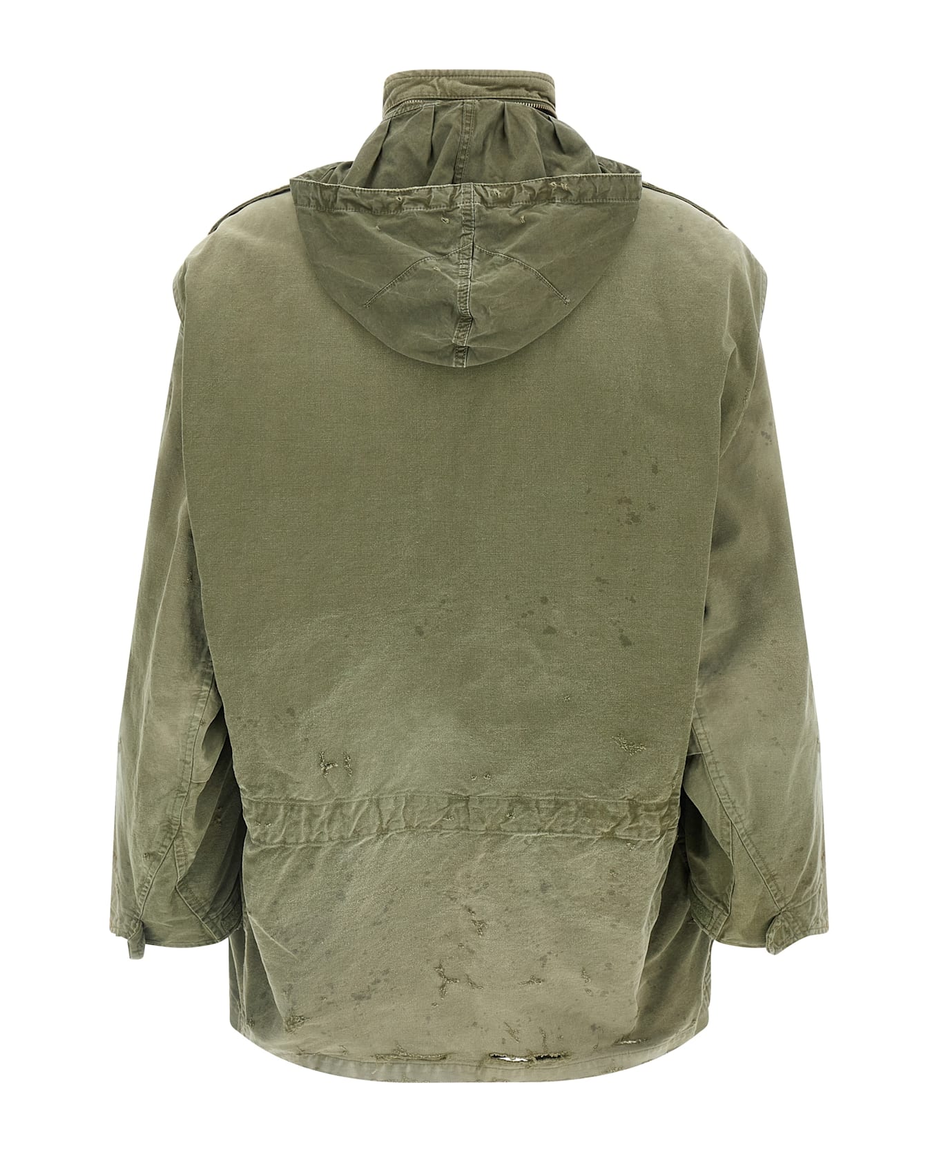 Mihara Yasuhiro 'distressed Field' Jacket - GREEN