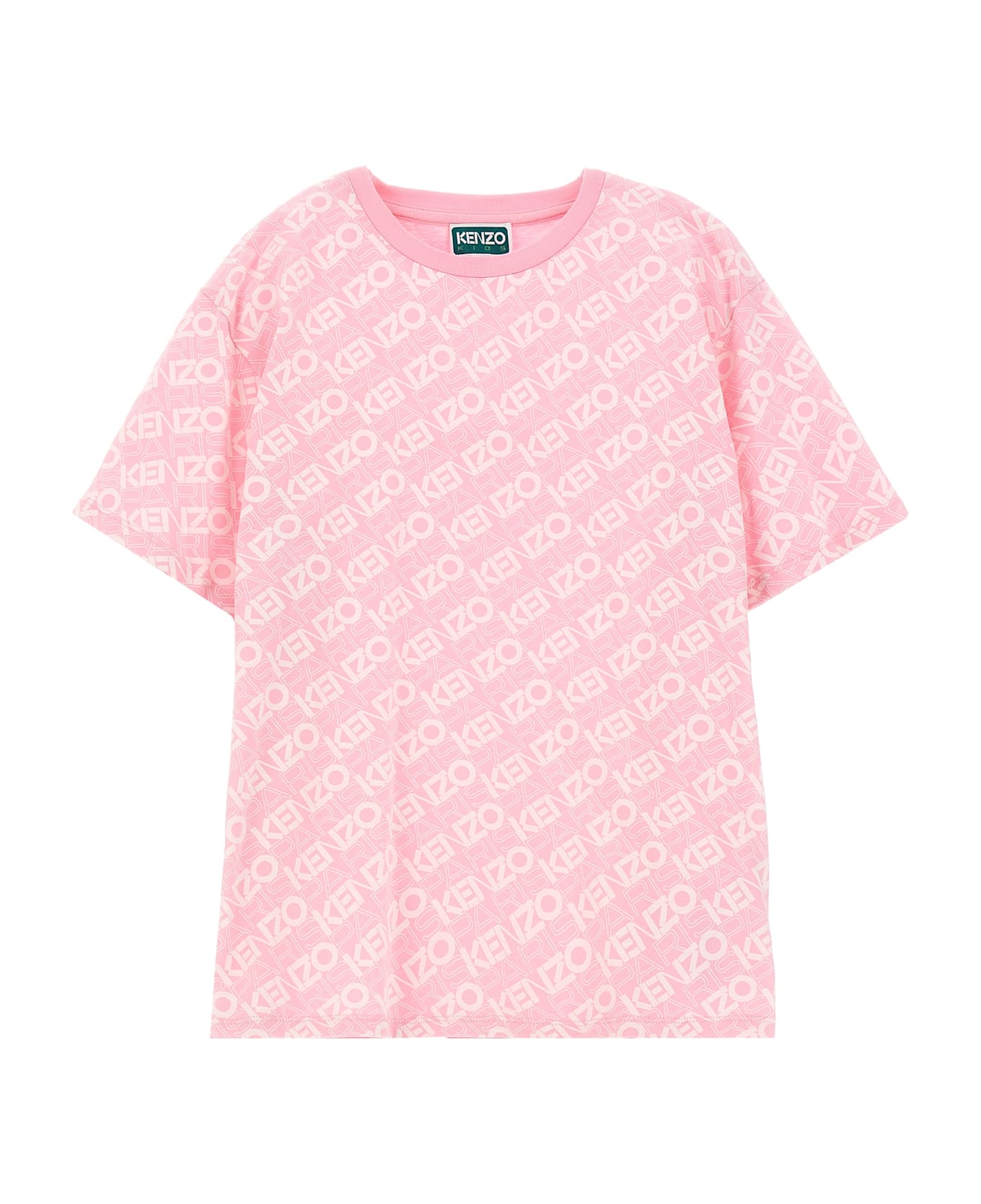 Kenzo Kids Logo T-shirt - Pink