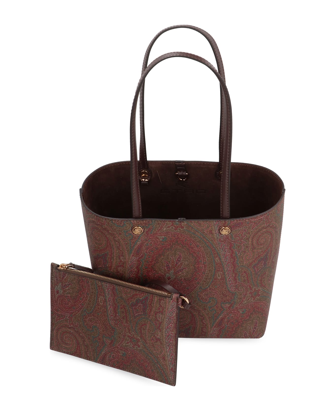 Etro Essential Jacquard Fabric Tote - Multicolor