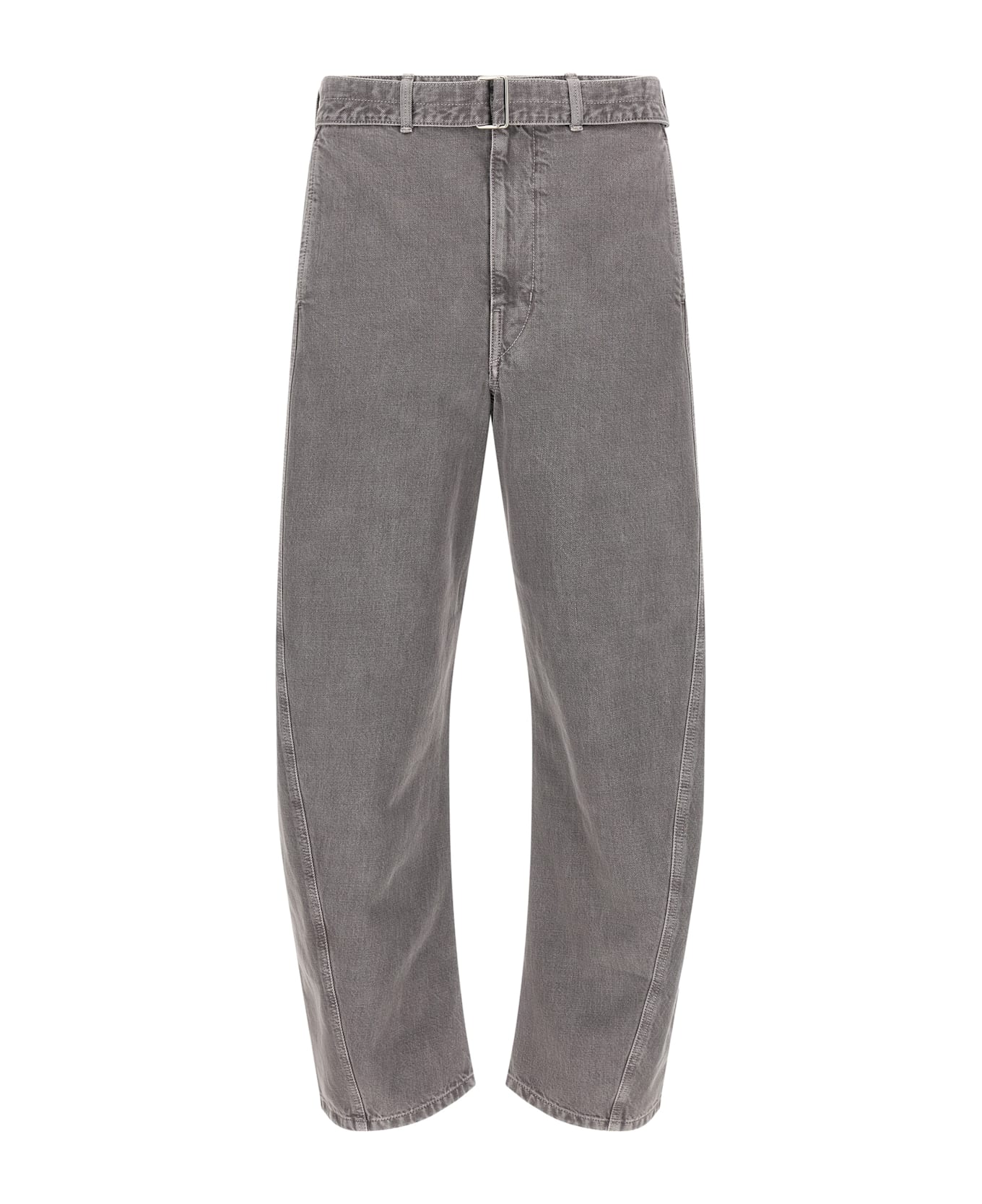 Lemaire 
twisted Belted
 Jeans - Gray
