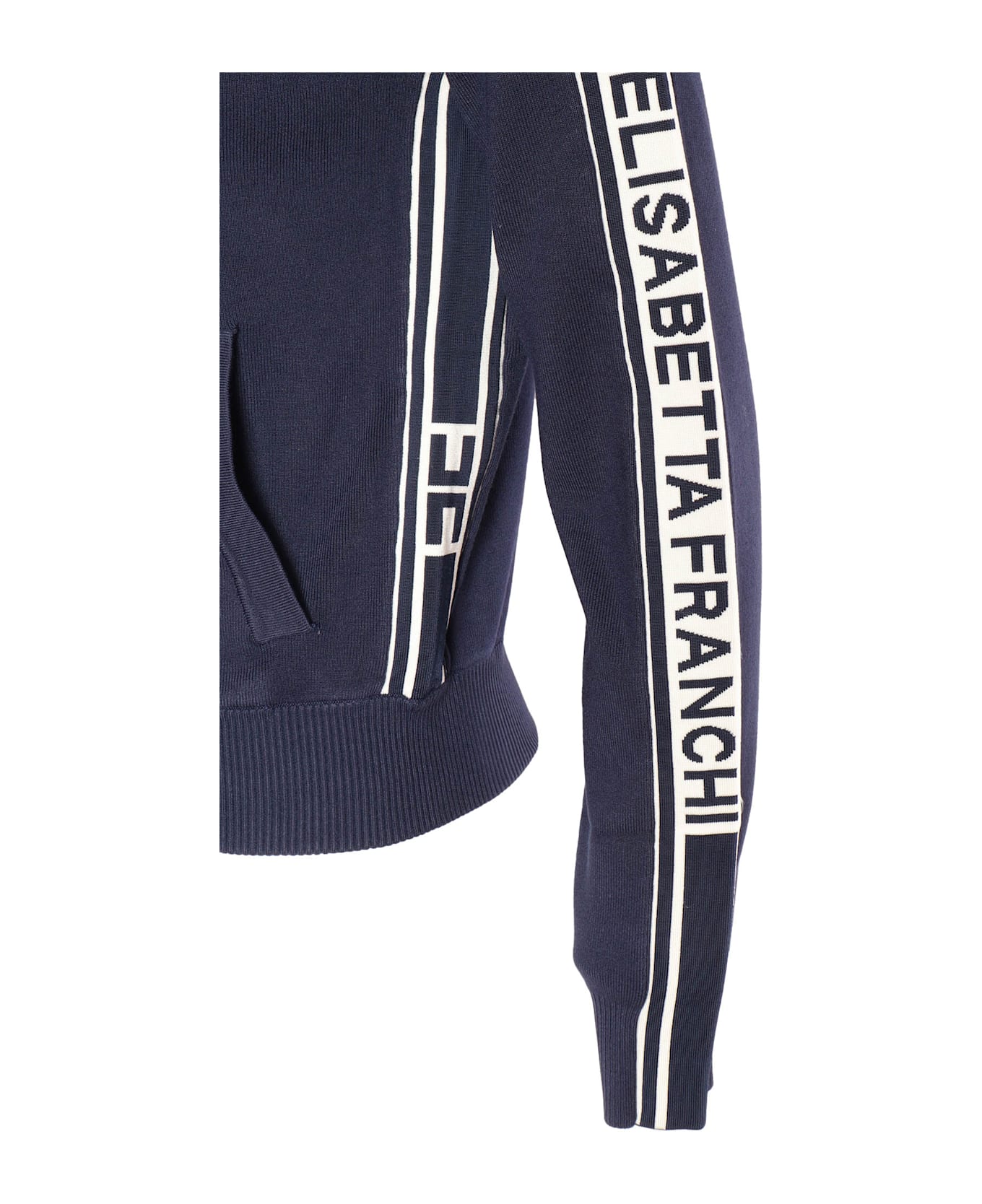 Elisabetta Franchi Tricot Sweater - BLUE