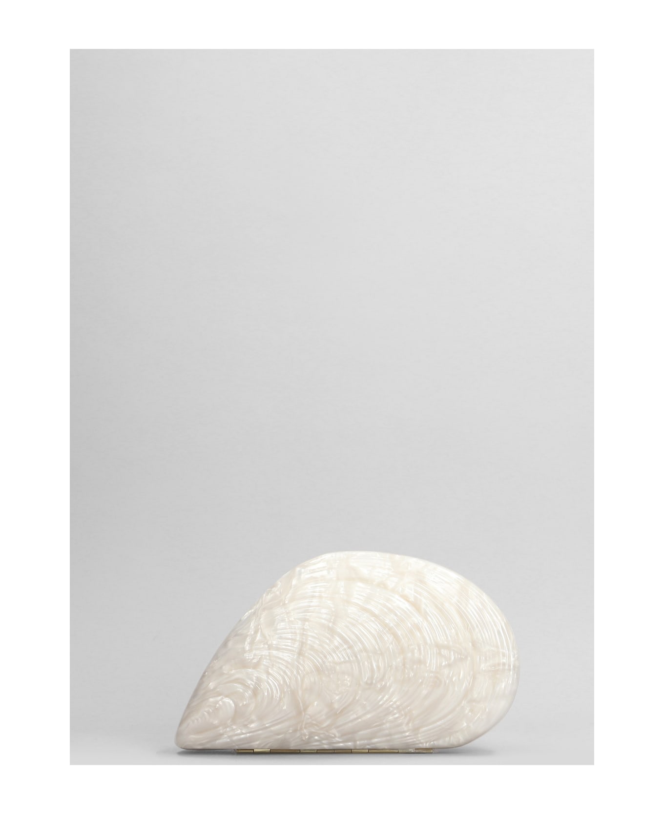 Simkhai Bridget Clutch In White Acrylic - white