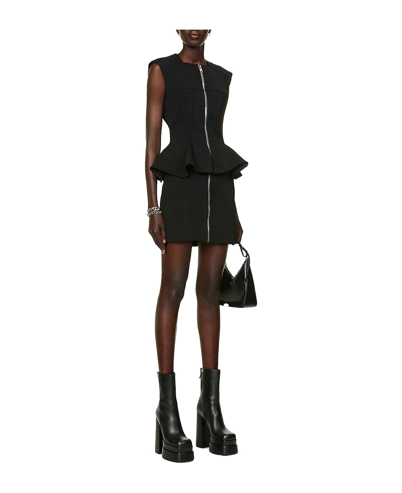 Givenchy Stretch-woven Mini Dress - Black ワンピース＆ドレス
