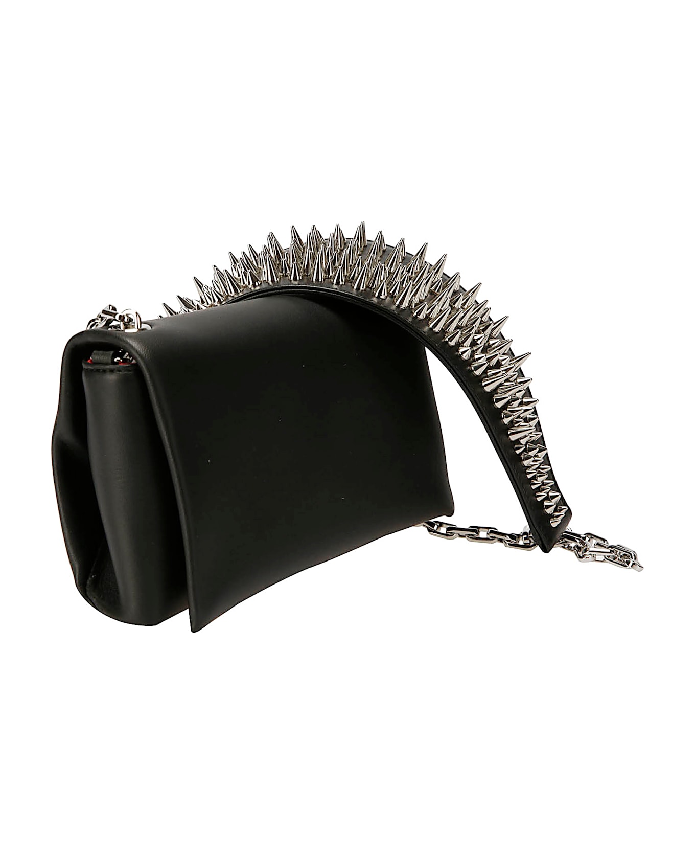 Christian Louboutin Artemis Crossbody - BLACK/SILVER