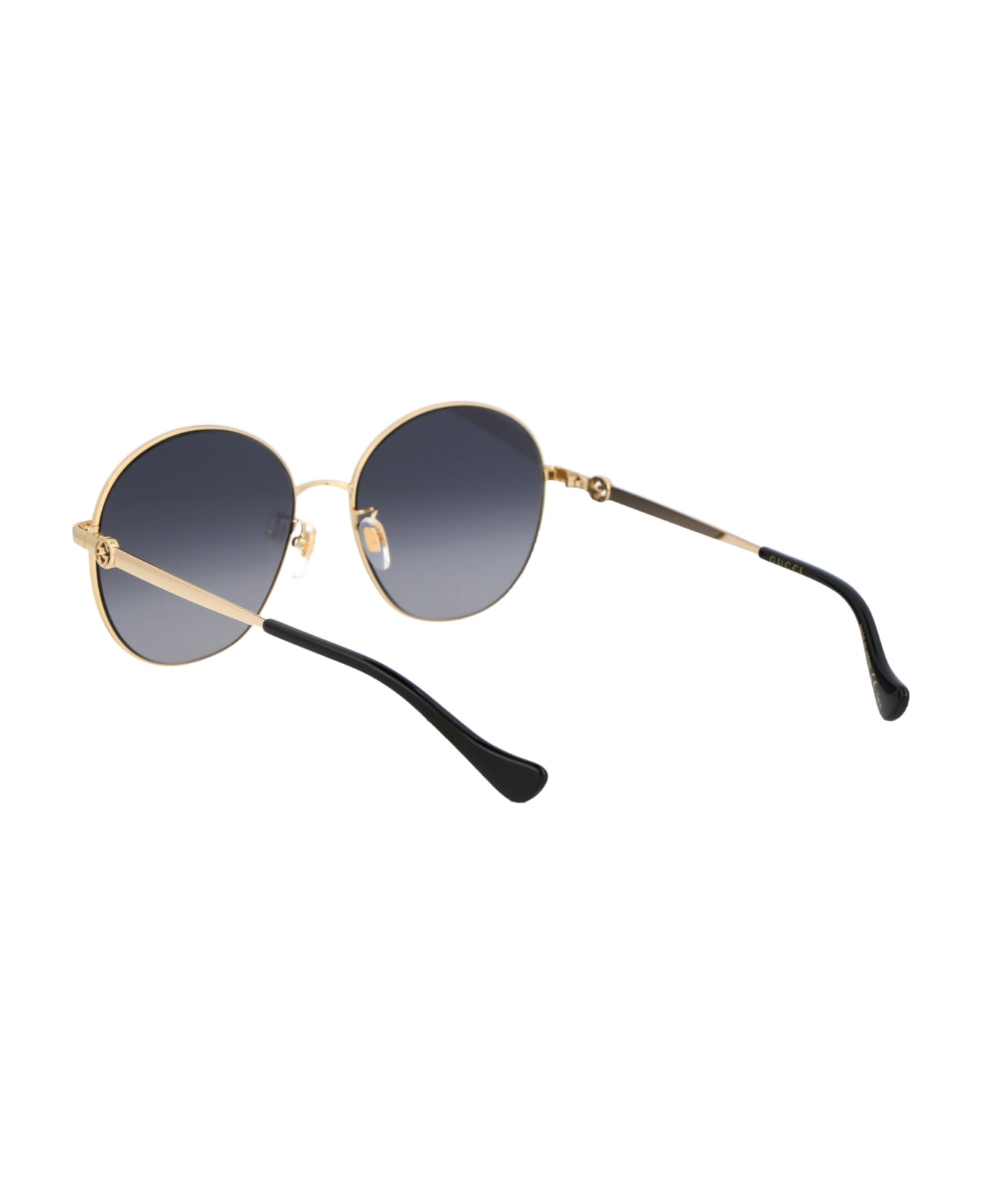 Gucci Eyewear Gg1090sa Sunglasses - 001 GOLD GOLD GREY サングラス