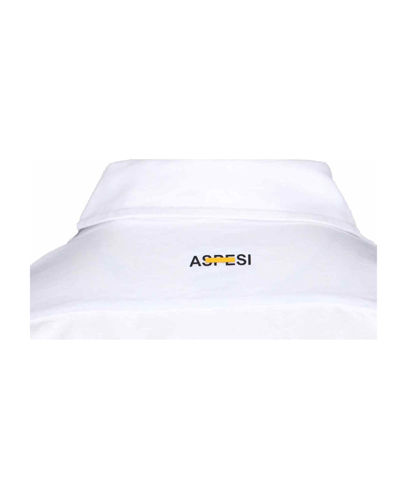 Aspesi Logo Shirt - White
