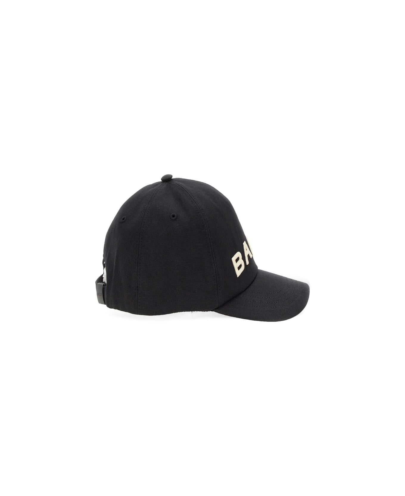 Bally Baseball Hat With Logo - BLACK 帽子