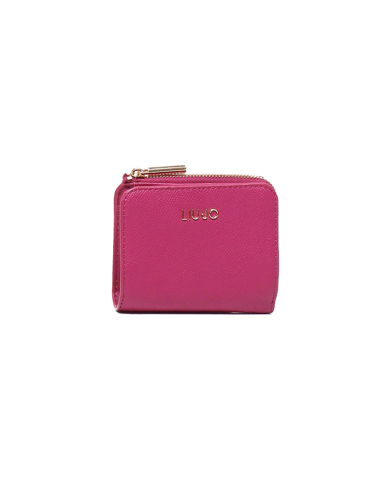 Liu-Jo Wallet With Metallic Logo - VERY Pink