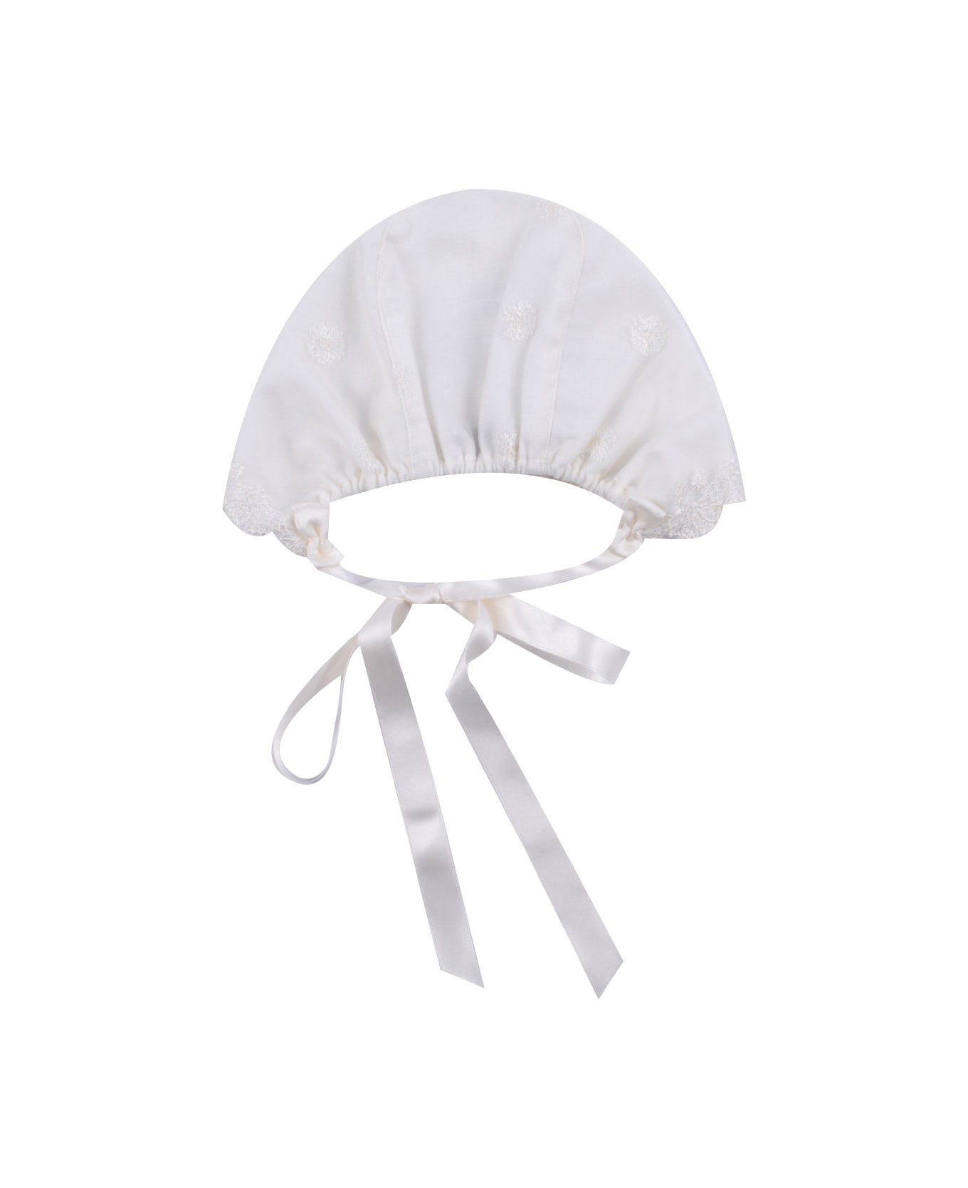 Piccola Giuggiola Cotton Hat - White アクセサリー＆ギフト
