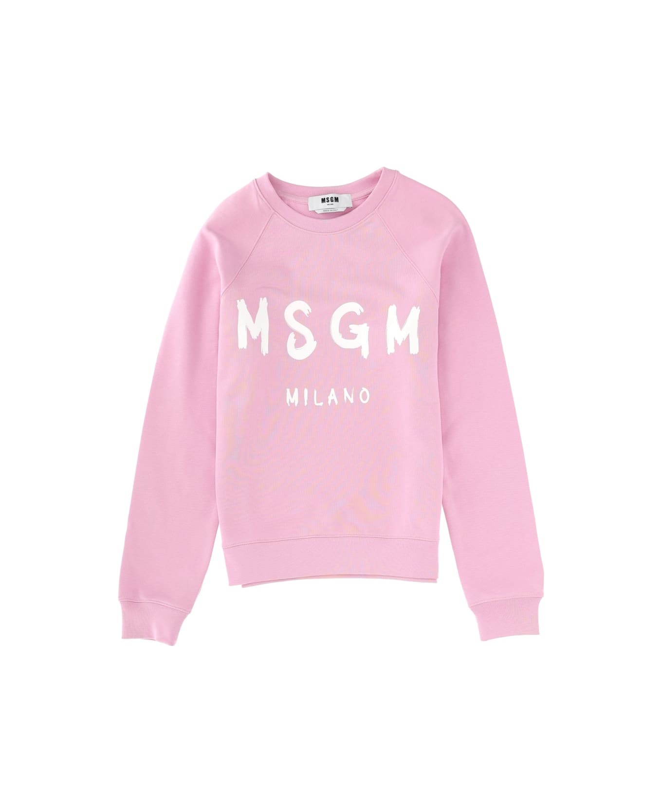 MSGM Sweatshirt With Logo - PINK