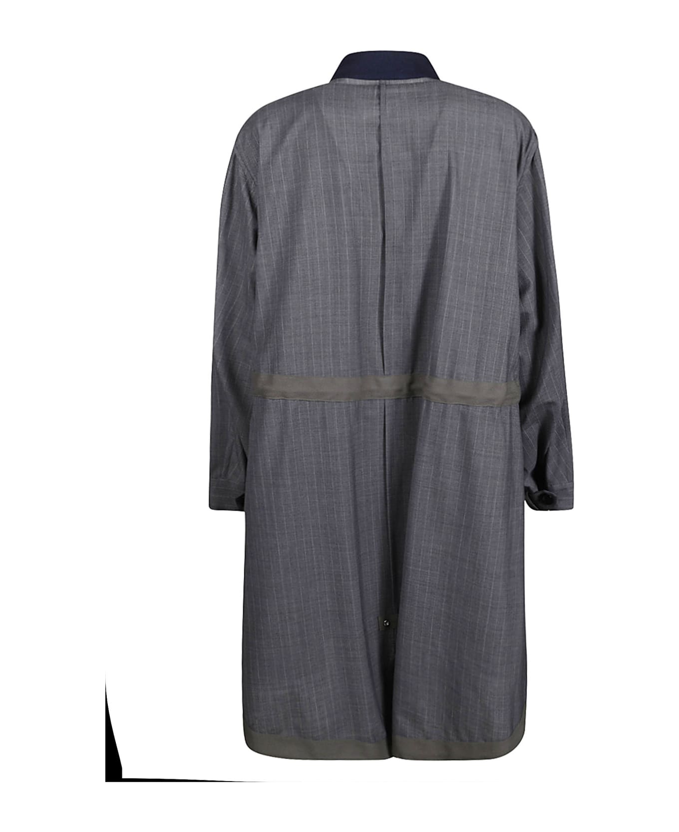 Sacai Oversized Buttoned Dress - Grey