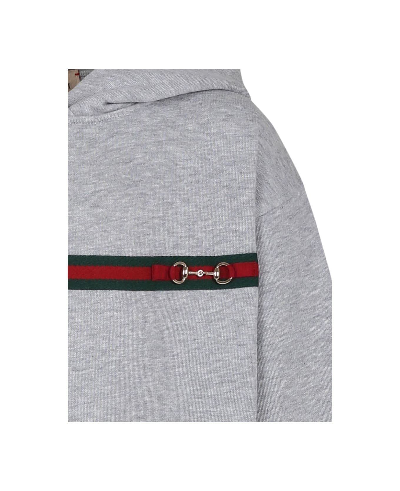 Gucci J L/s Sweatshirt/ Light Grey Mel/ Mix - GREY