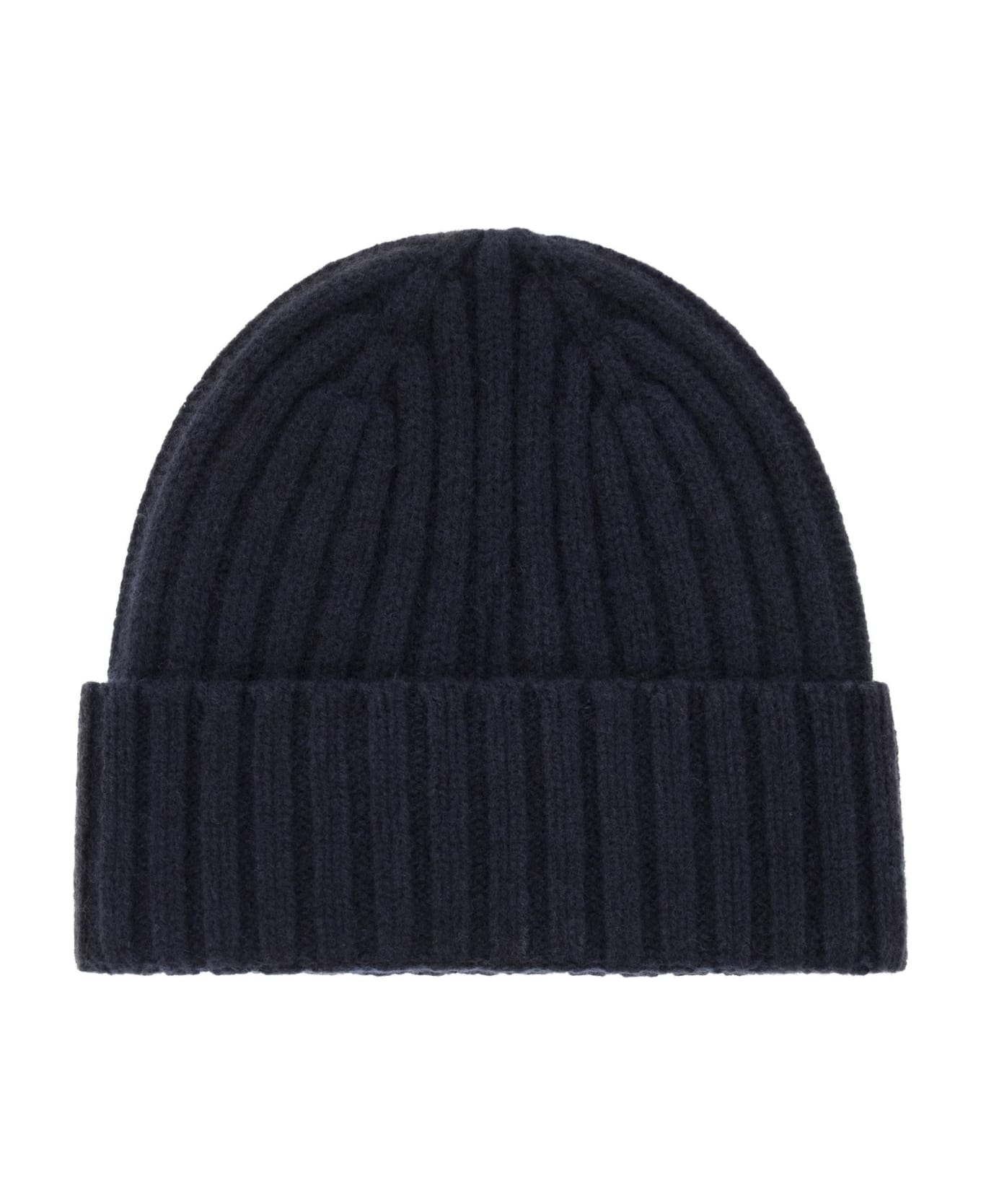 MC2 Saint Barth Wool Hat With Embroidery - Blue