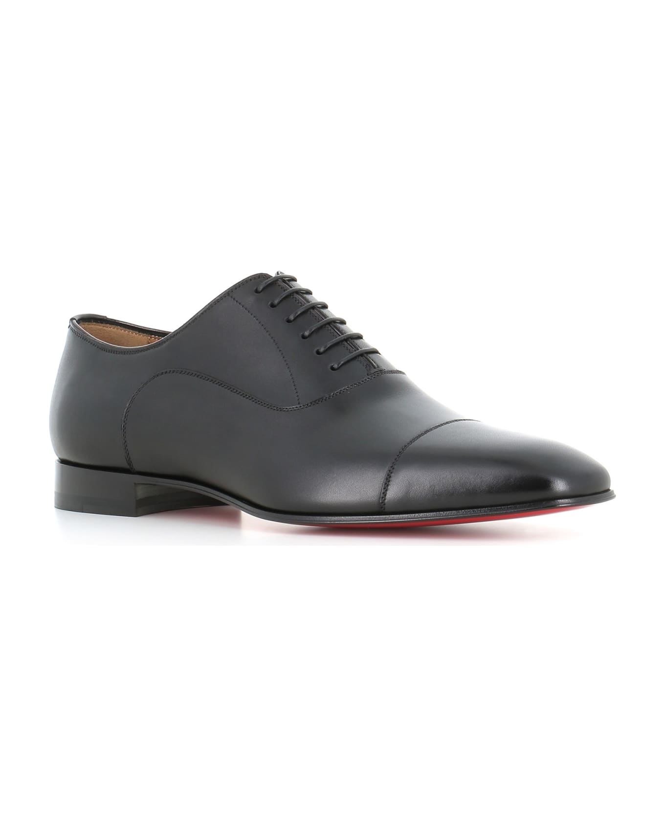 Christian Louboutin Oxford Greggo Flat - Black